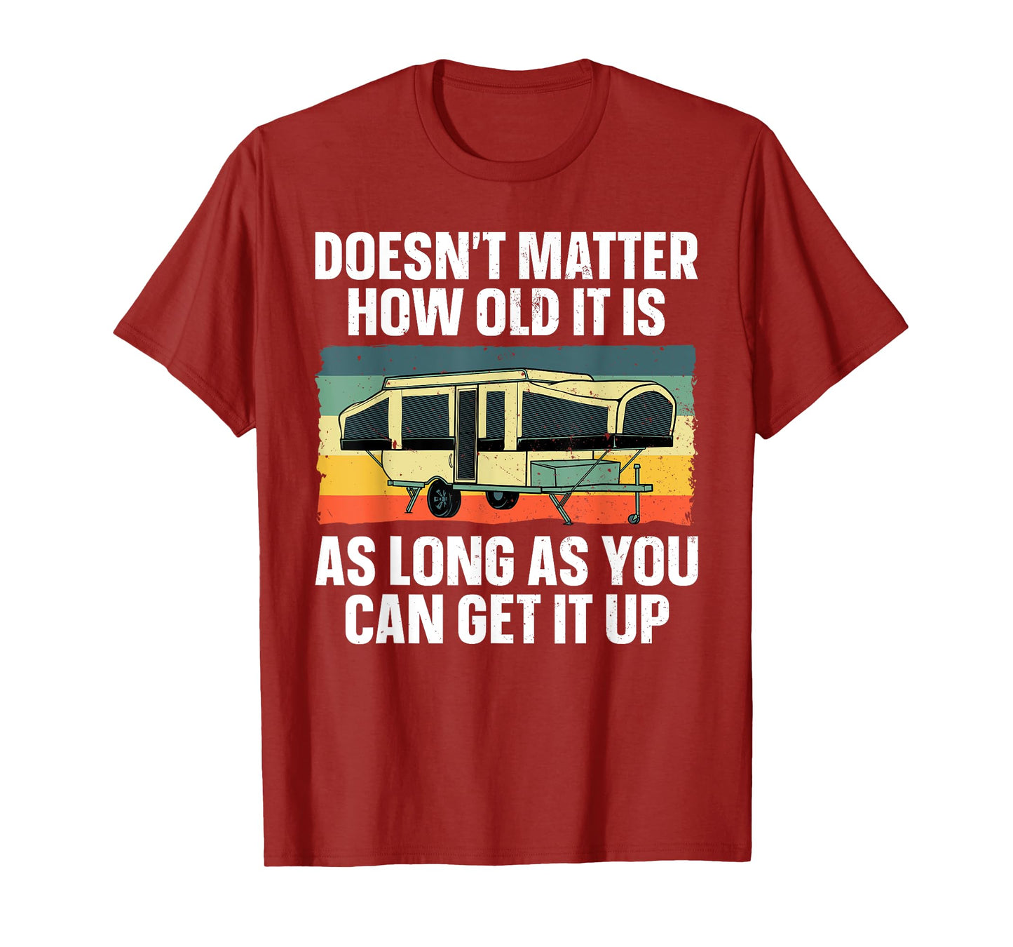 Best Pop Up Camper Art For Men Women Pop Up Trailer Camping T-Shirt