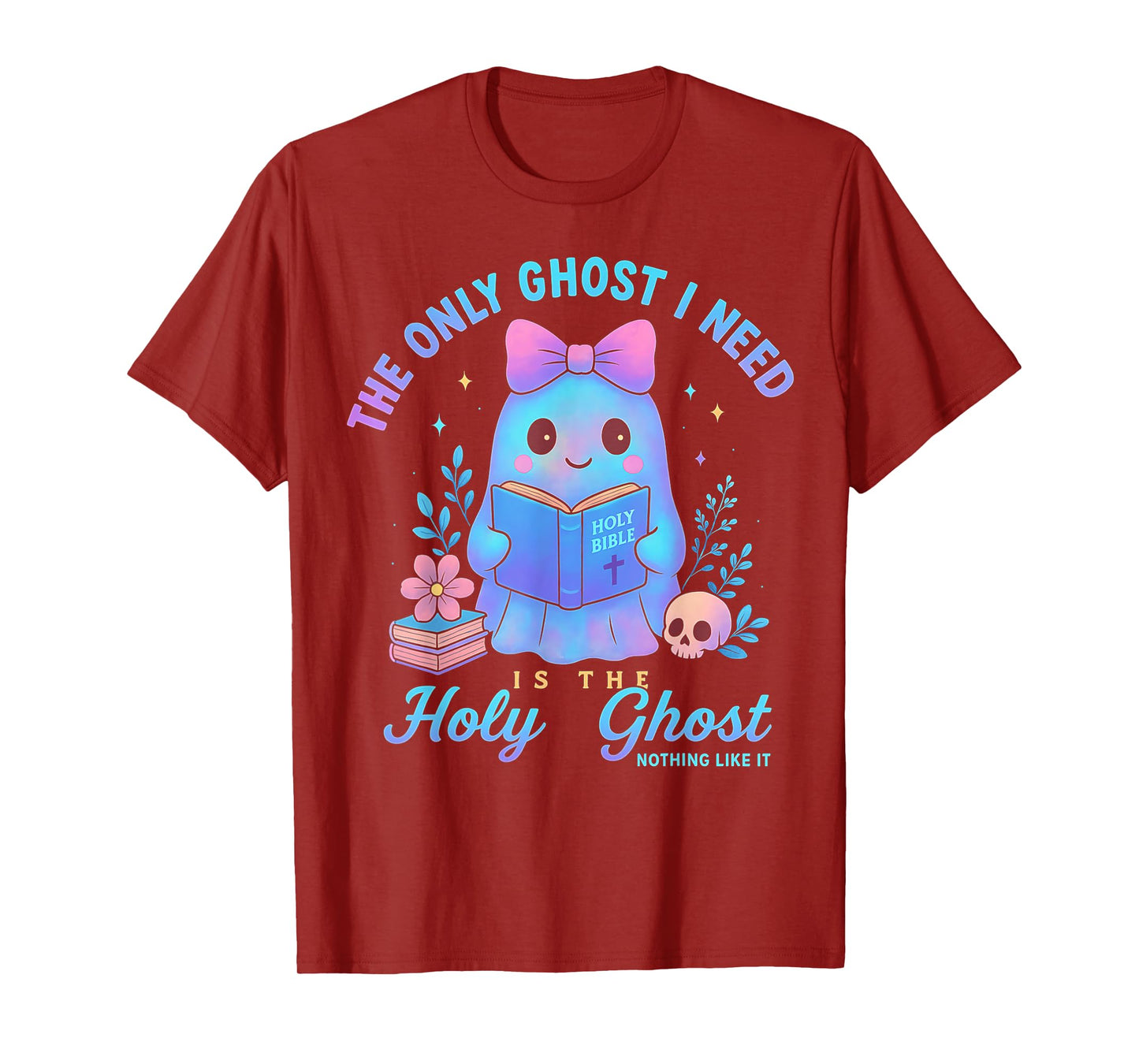 Ain't No Ghost Like The Holy Ghost Jesus Christian Halloween T-Shirt