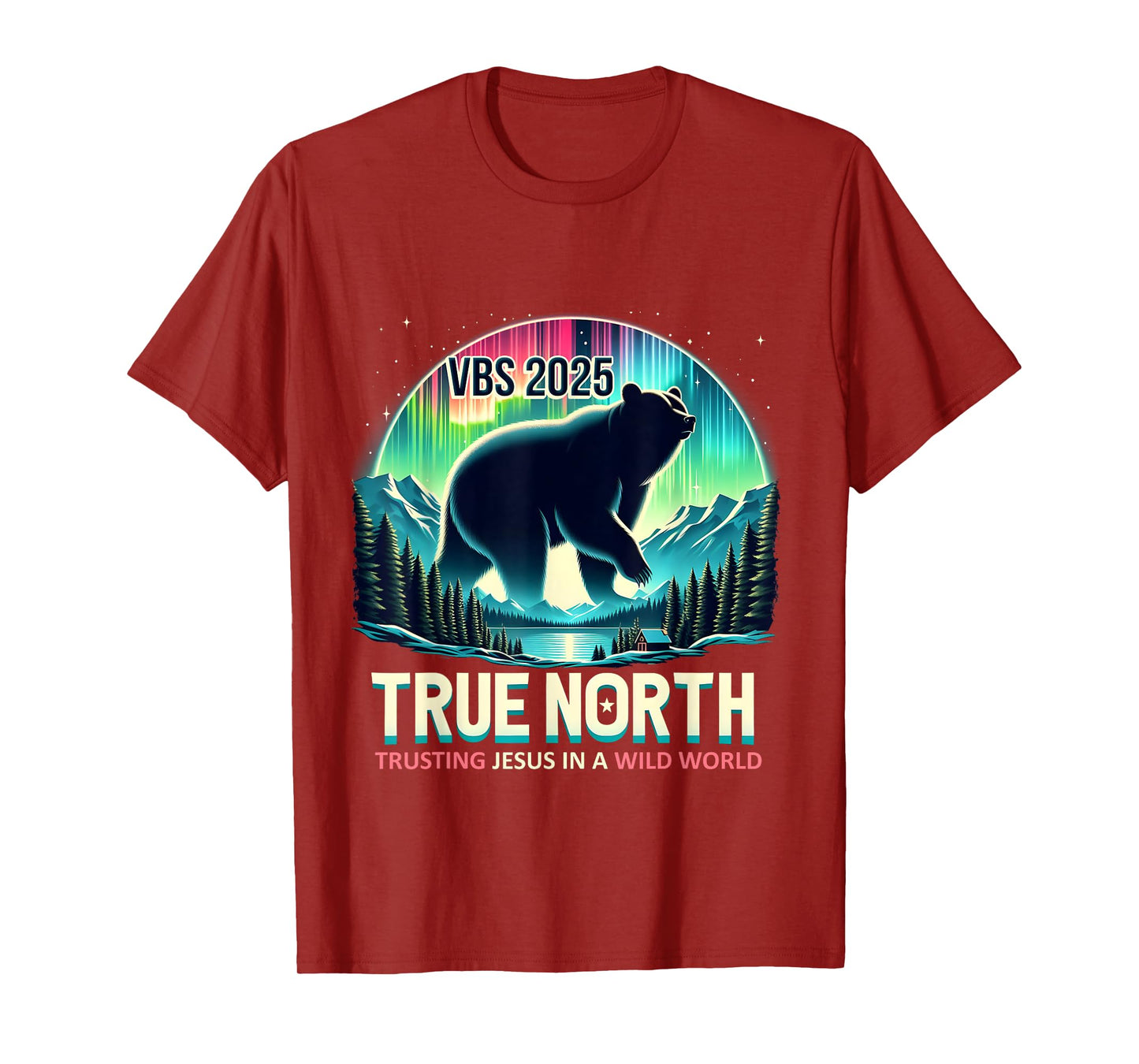 True North VBS 2025 Trusting Jesus Wilderness Christian T-Shirt