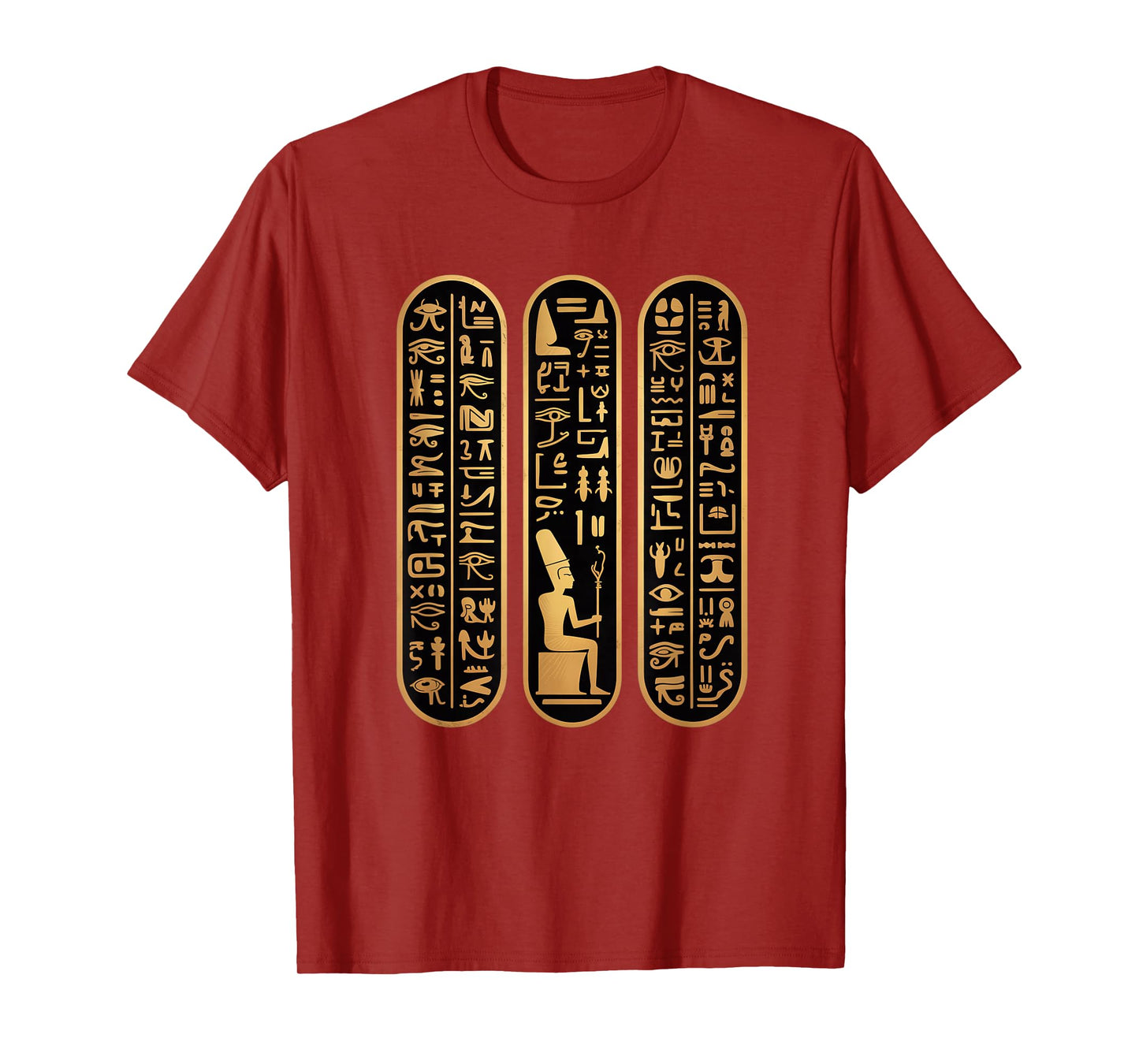 Egyptian Hieroglyphics I Egyptian Gods Archeology T-Shirt