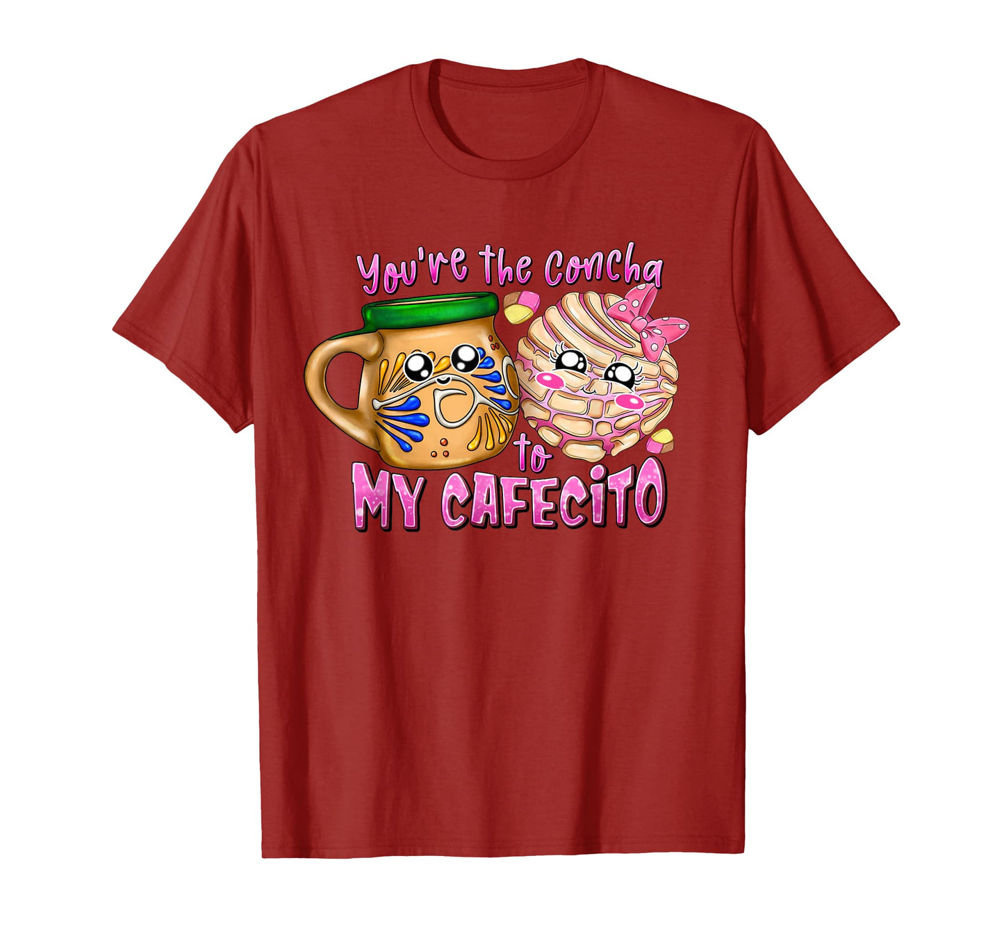 You're the Concha to My Cafecito Christmas Outfits Pajama T-Shirt