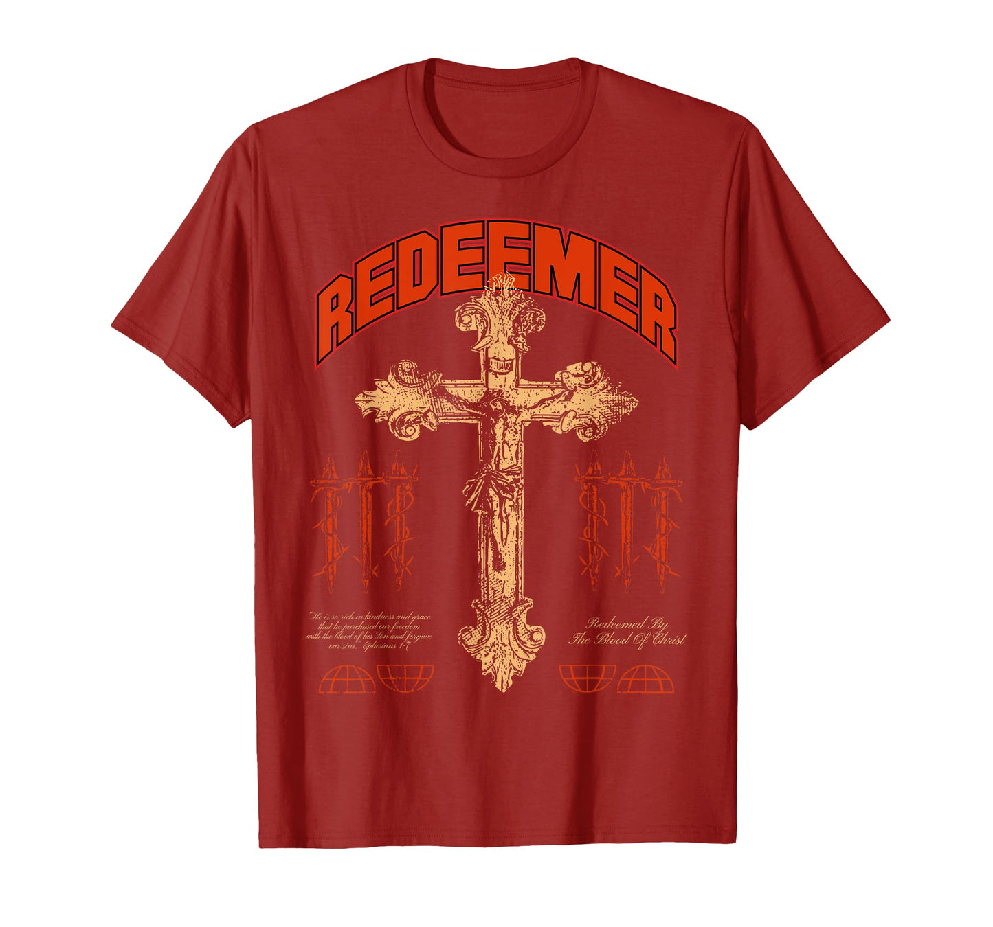 Redeemer - Christian Bible Verse Faith T-Shirt