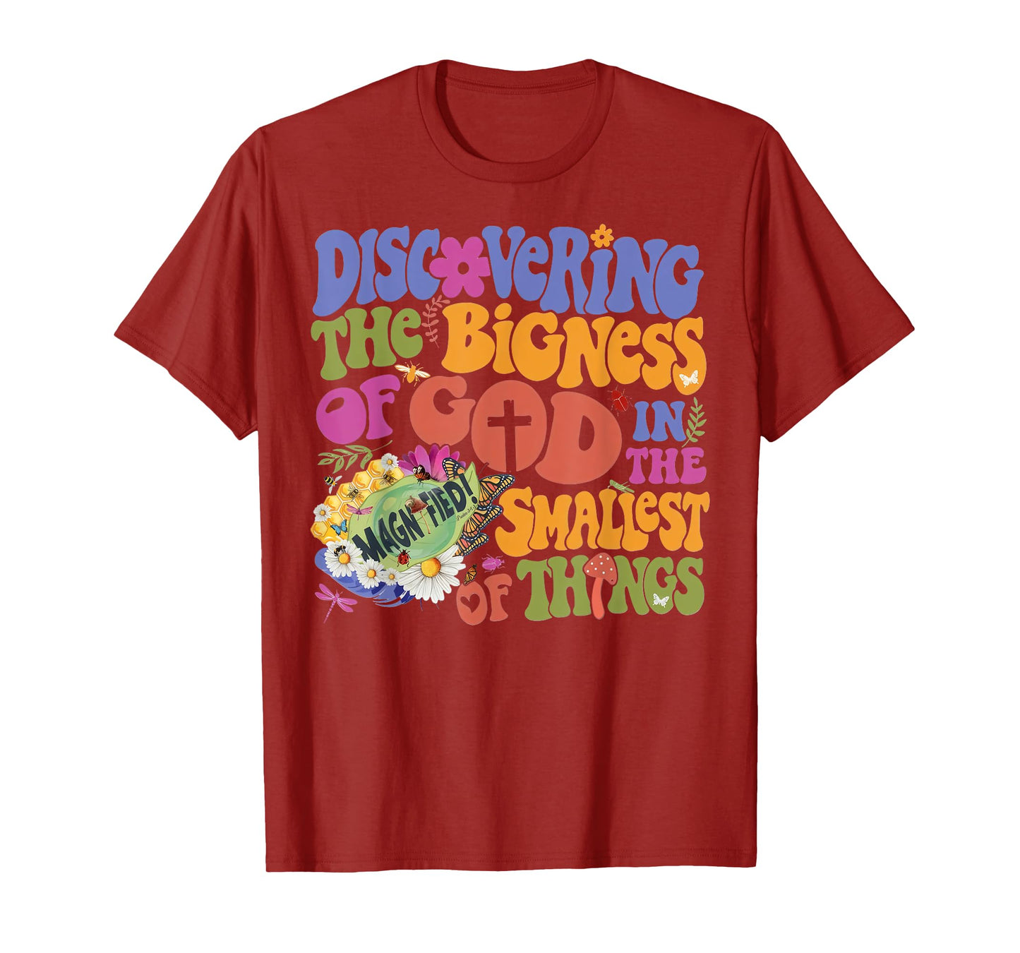 Discovering the Bigness of God VBS 2025 Magnified Christian T-Shirt