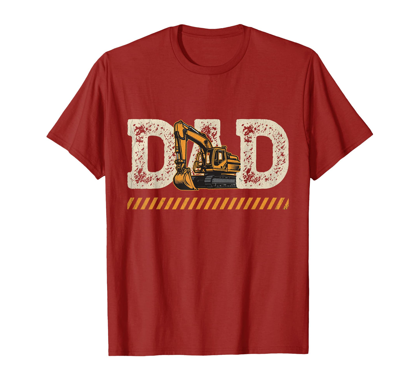 Excavator Dad Father's Day Construction Father Birthday T-Shirt
