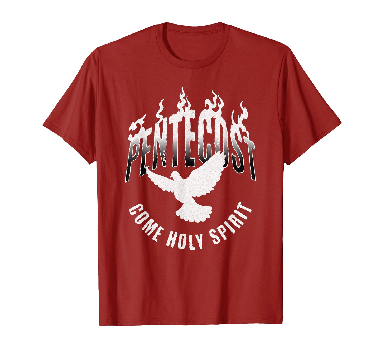 Pentecost Come Holy Spirit Catholic Dove T-Shirt