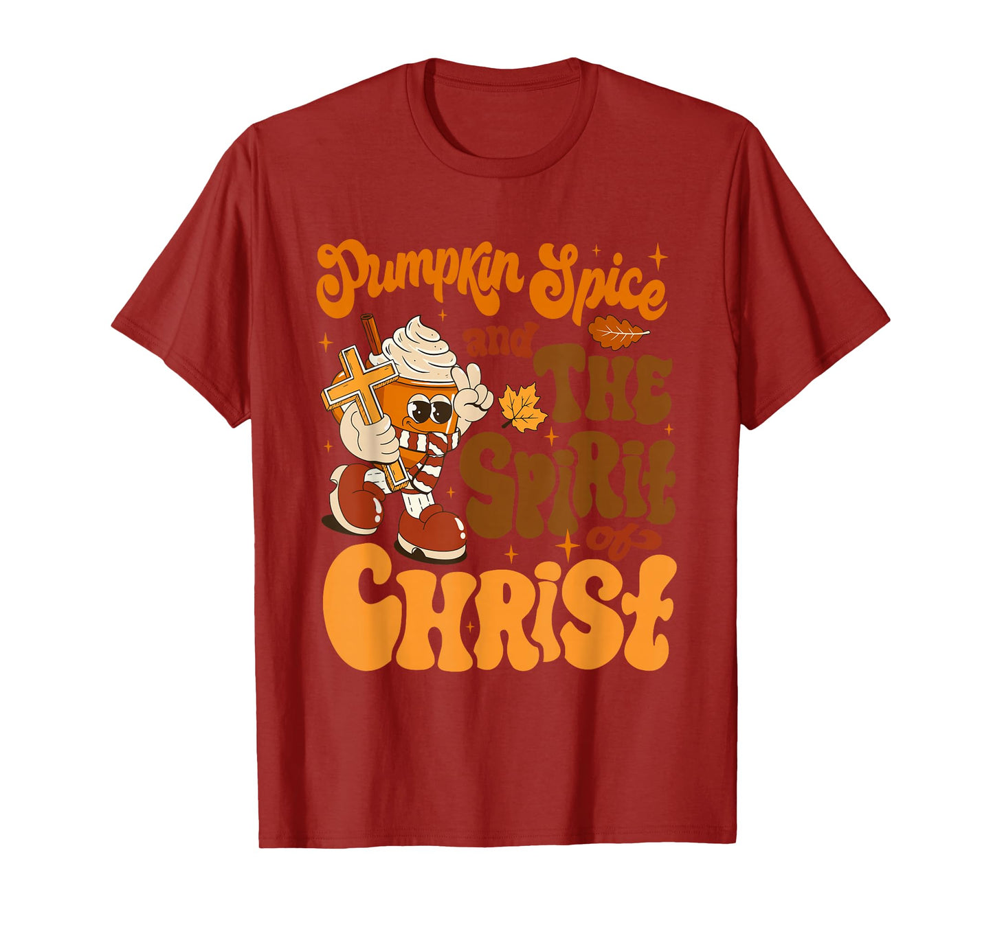 Pumpkin Spice and The Spirit of Christ Halloween Christian T-Shirt