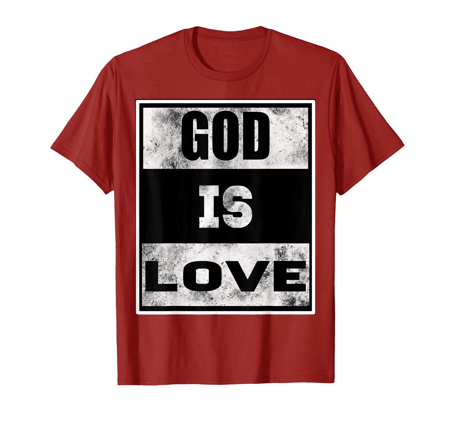 God Is Love: Vintage Christian Tees-Christian Faith T-Shirts