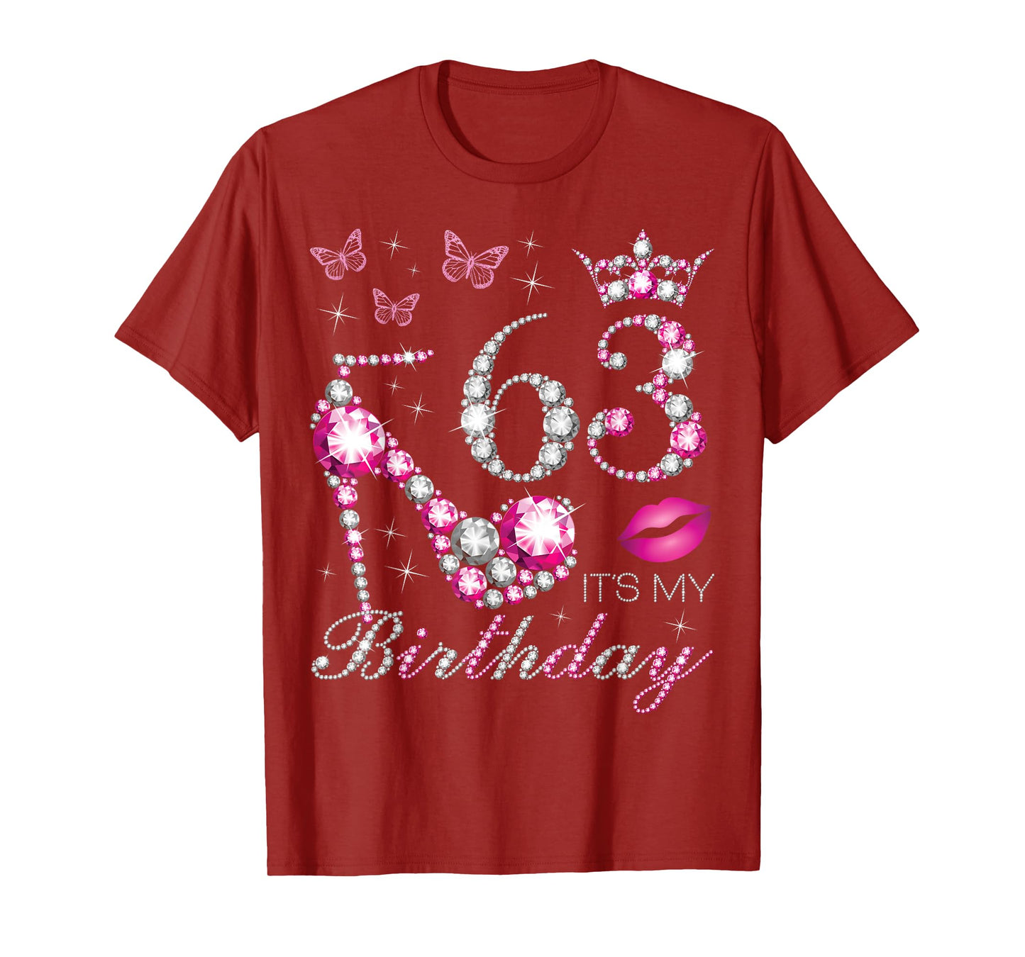 63 It's My Birthday, 63 Years Old, It's My 63rd Birthday T-Shirt
