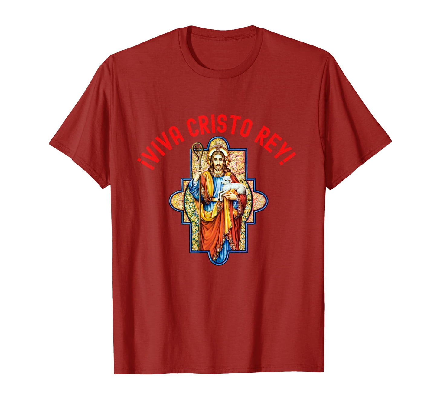 Roman Catholic Viva Cristo Rey T-Shirt