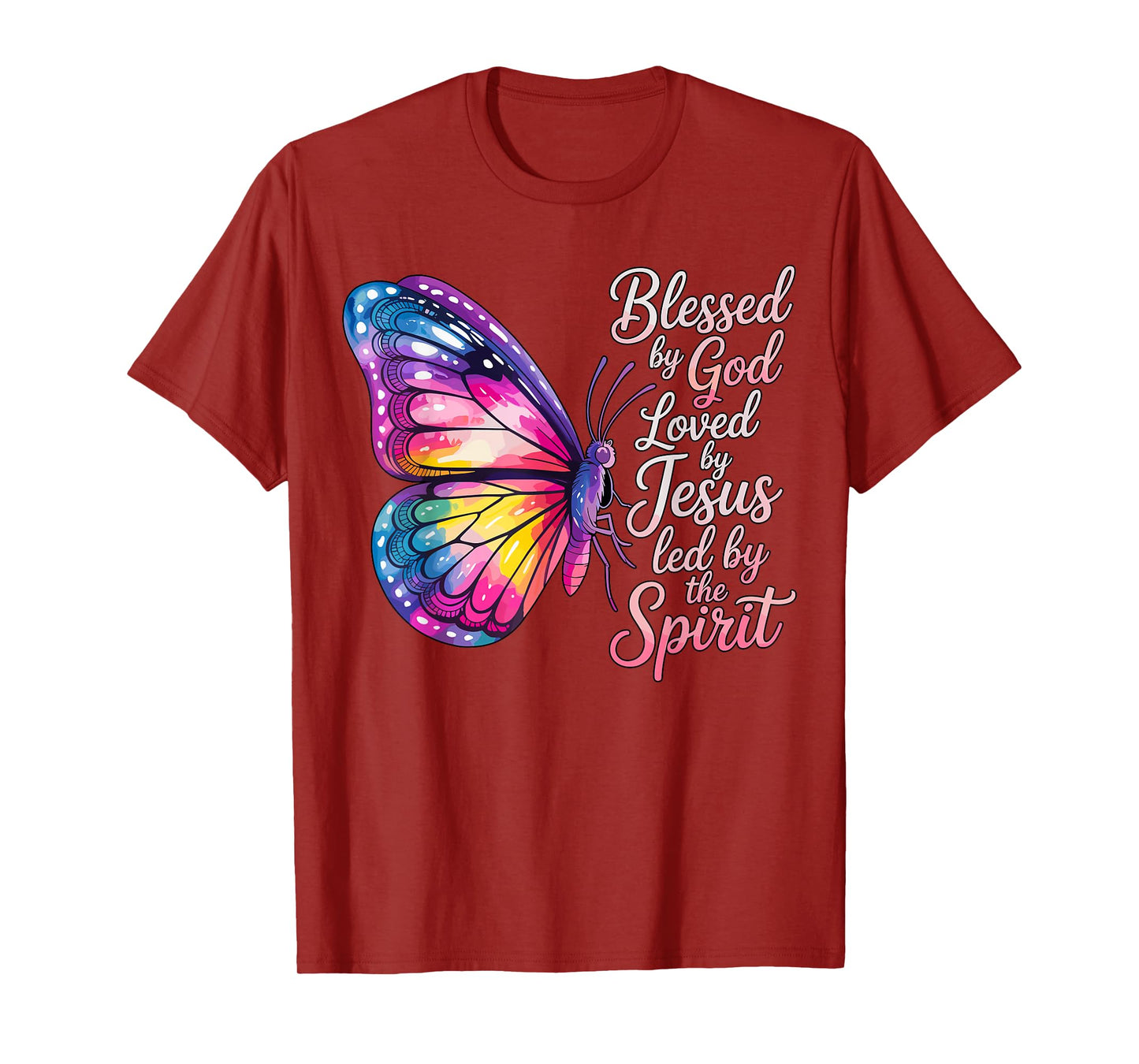 Blessed by God Christian T-Shirt