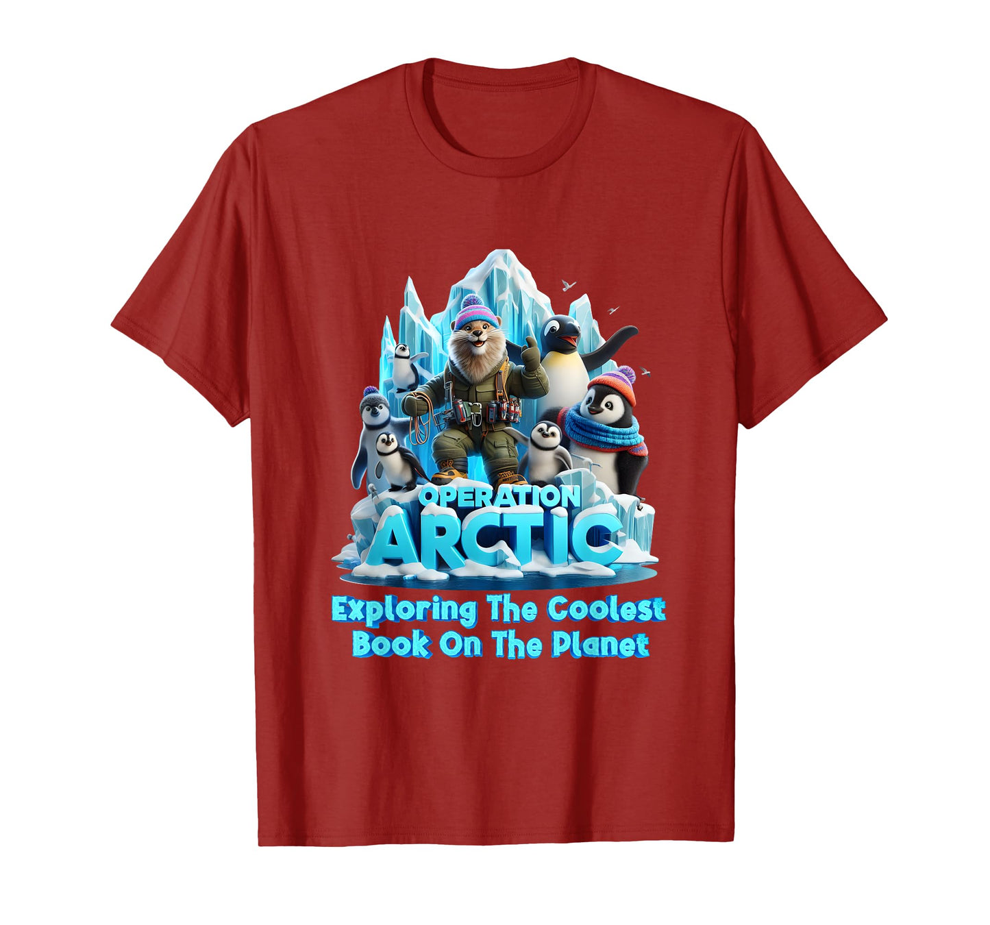 Exploring Coolest Book On Planet VBS 2025 Operation Arctic T-Shirt