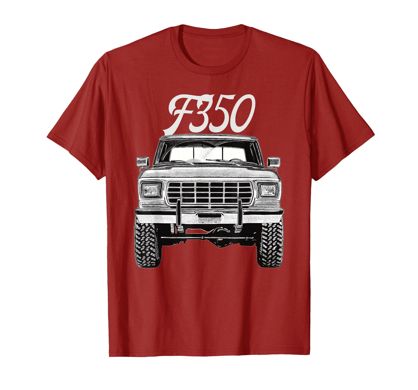 1979 F350 Truck Car T-Shirt, Small, Black