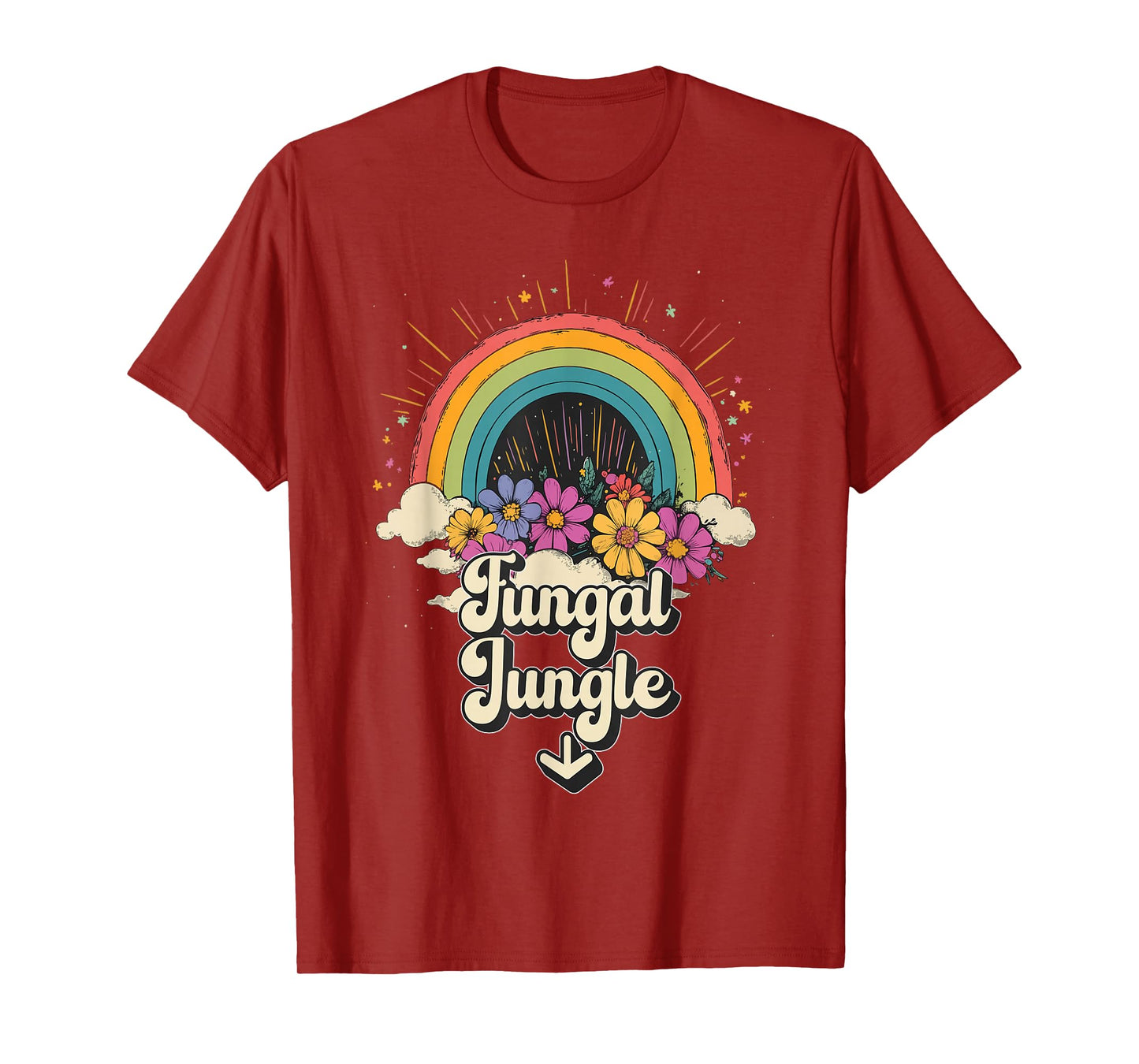 Inappropriate Fungal Jungle Embarrassing Adult Humor T-Shirt