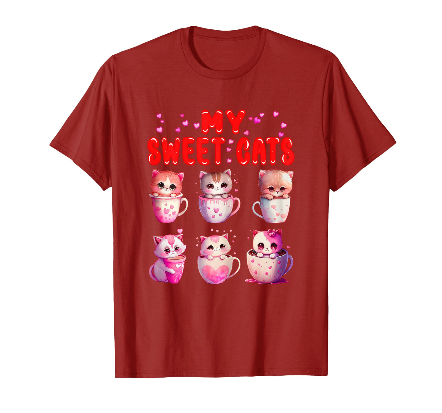 sweet cats Cute Baby Cat Meow Squad Life Is Better With Cats T-Shirt