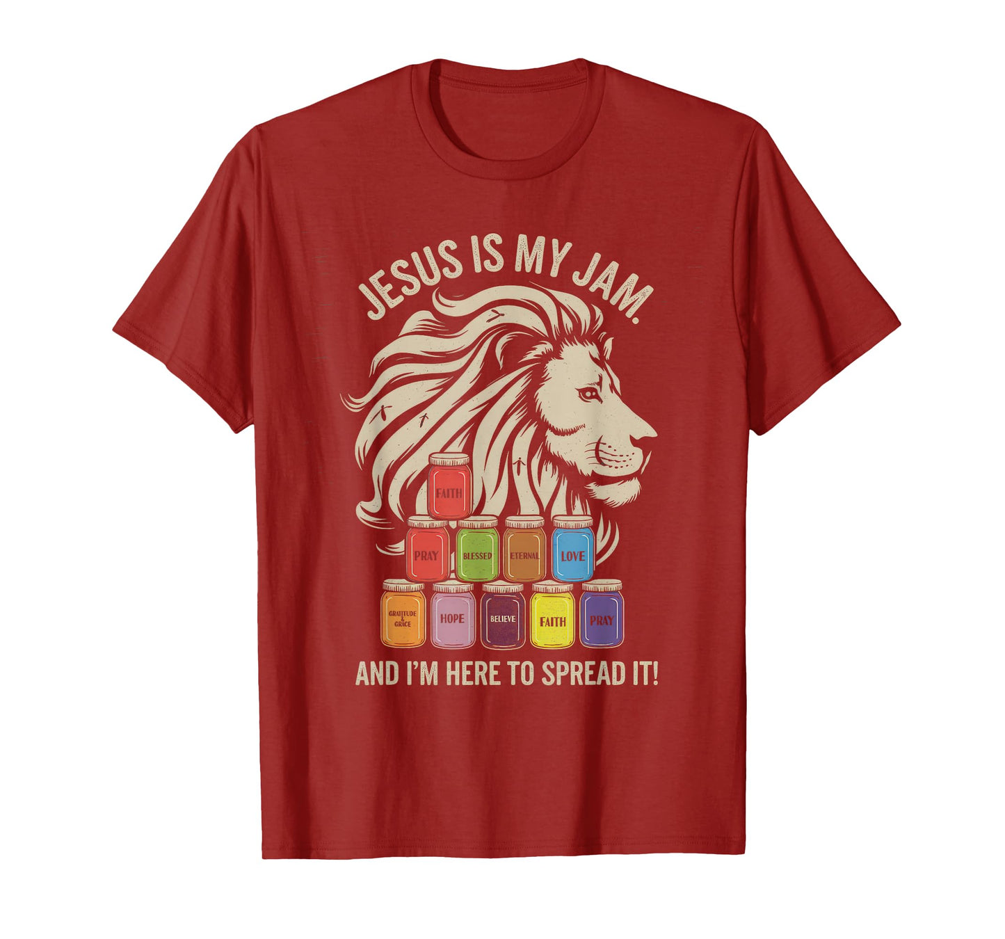 Jesus is My Jam Tshirt Men Women Christian Bible Verse T-Shirt