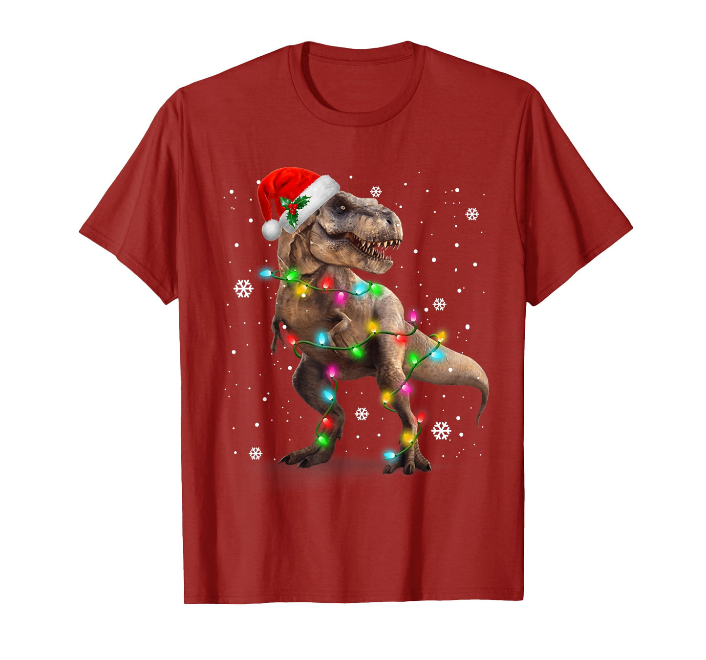 Dinosaur T-rex Tree Christmas Sweater Xmas Pet Dino Trex T-Shirt