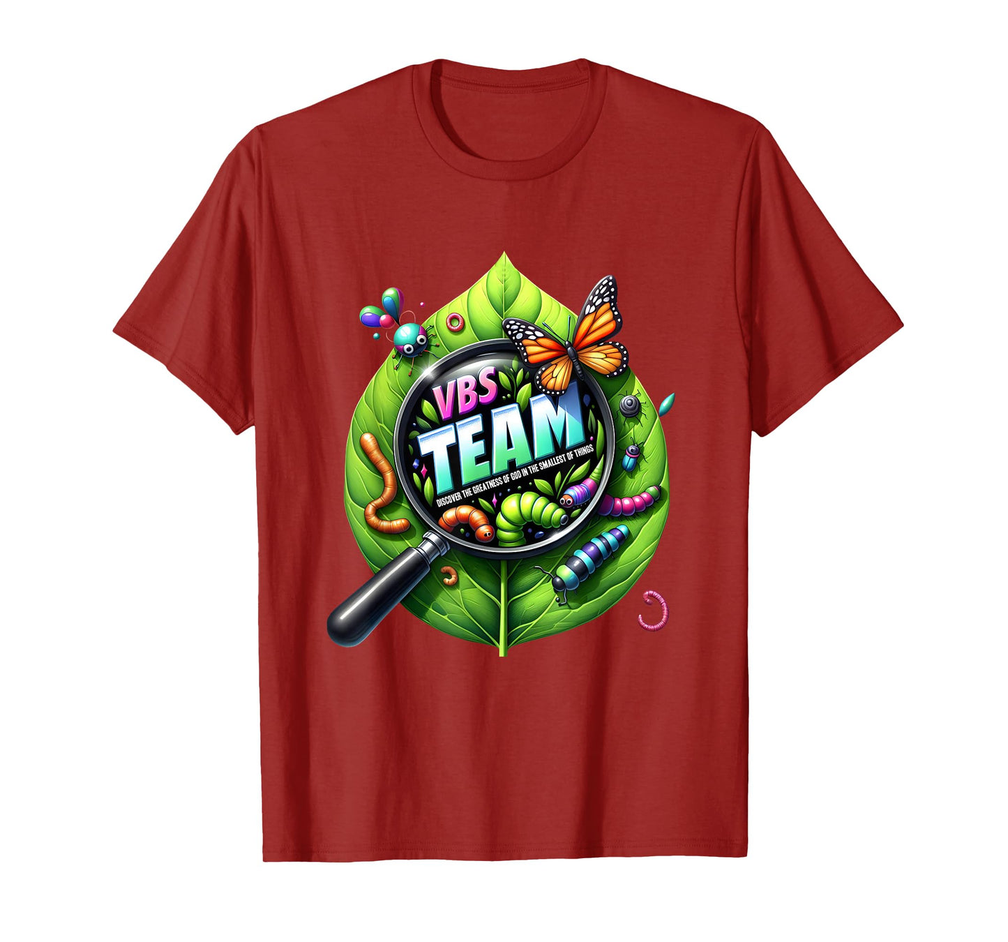 Magnified VBS Smallest Insects Adventure VBS Team 2025 T-Shirt