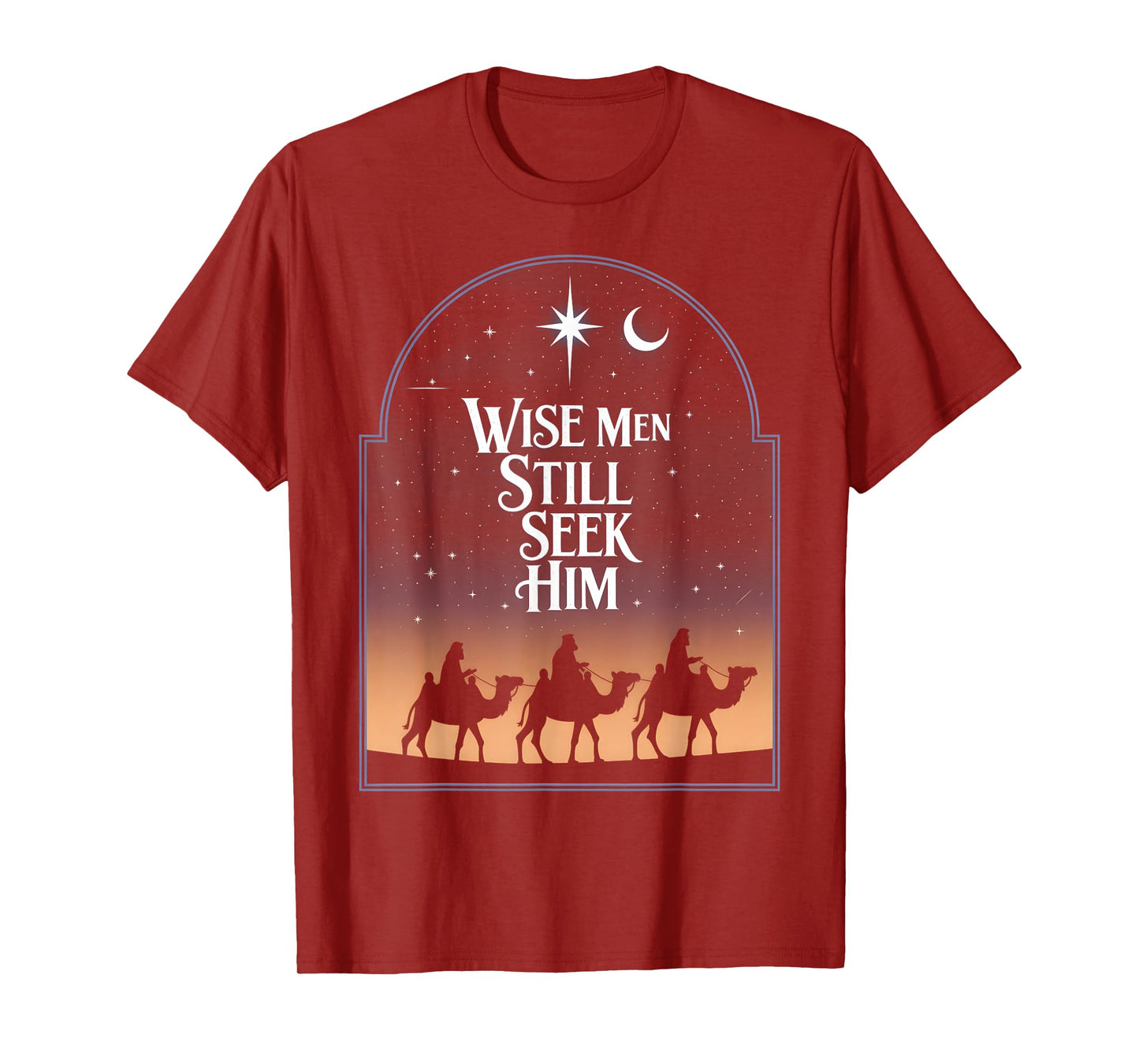 Jesus Wise Men Still Seek Him Christian Christmas T-Shirt