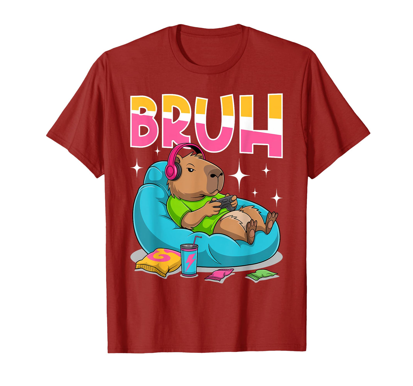 Capybara Gamer Gaming T-Shirt