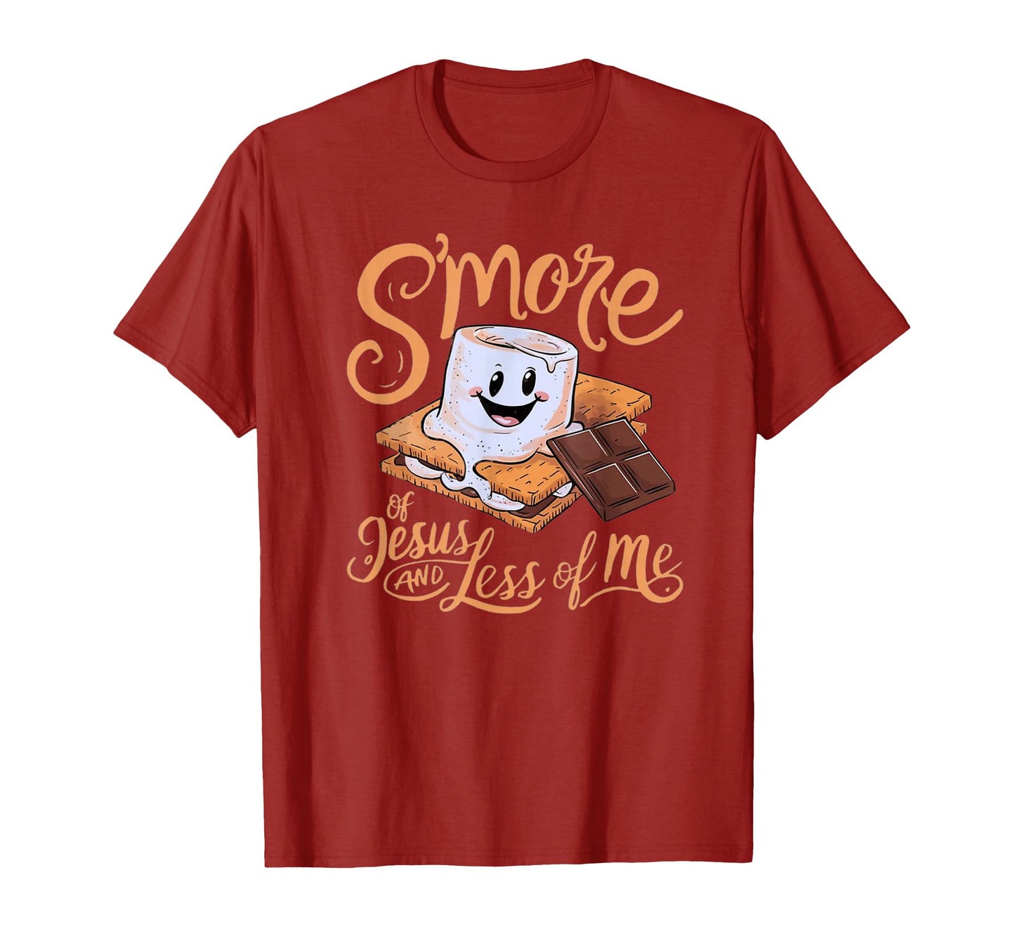 S’More of Jesus and Less of Me T-Shirt | Christian Faith T-Shirt