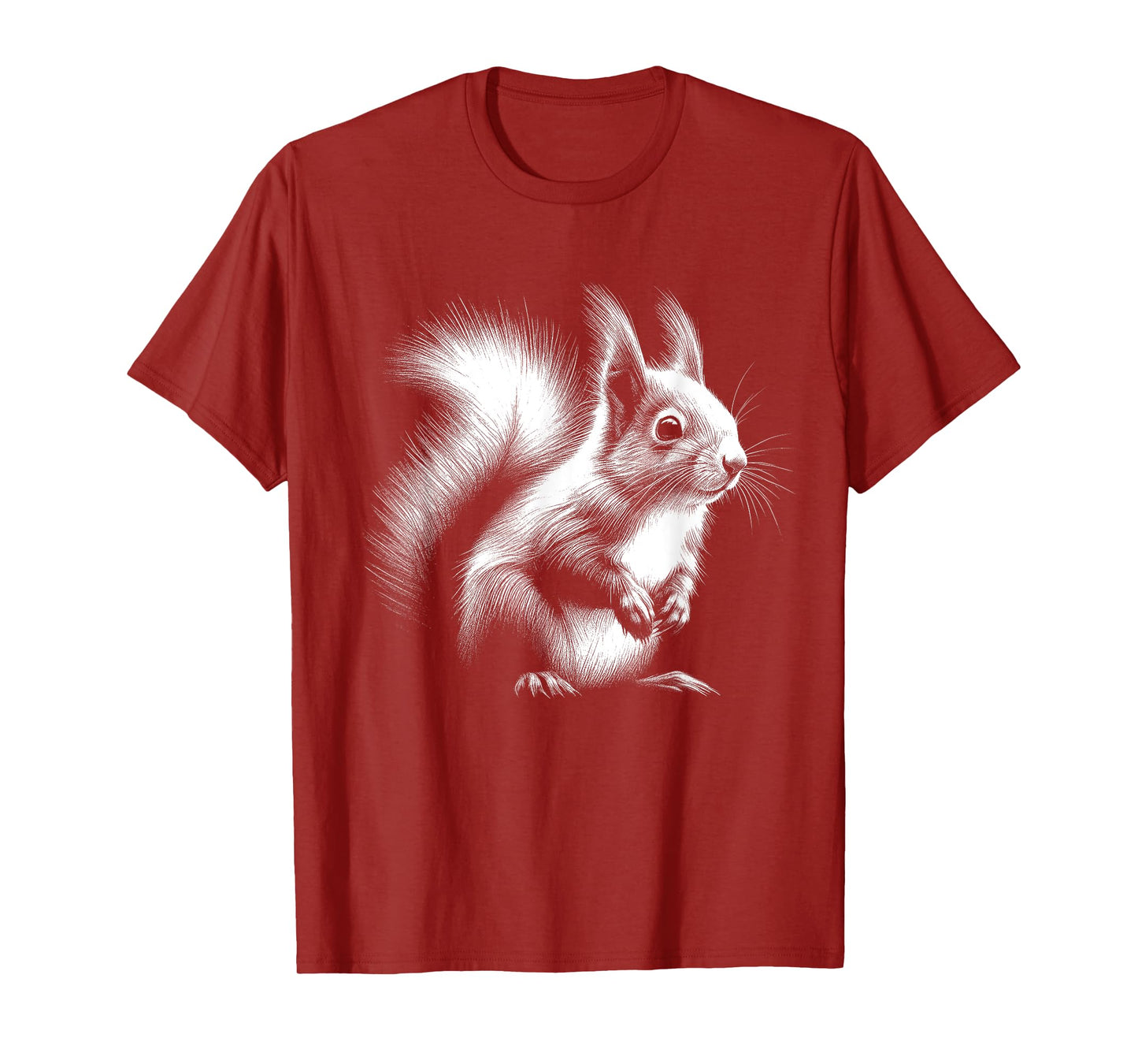 Squirrel Lover Art Design For Men And Women T-Shirt