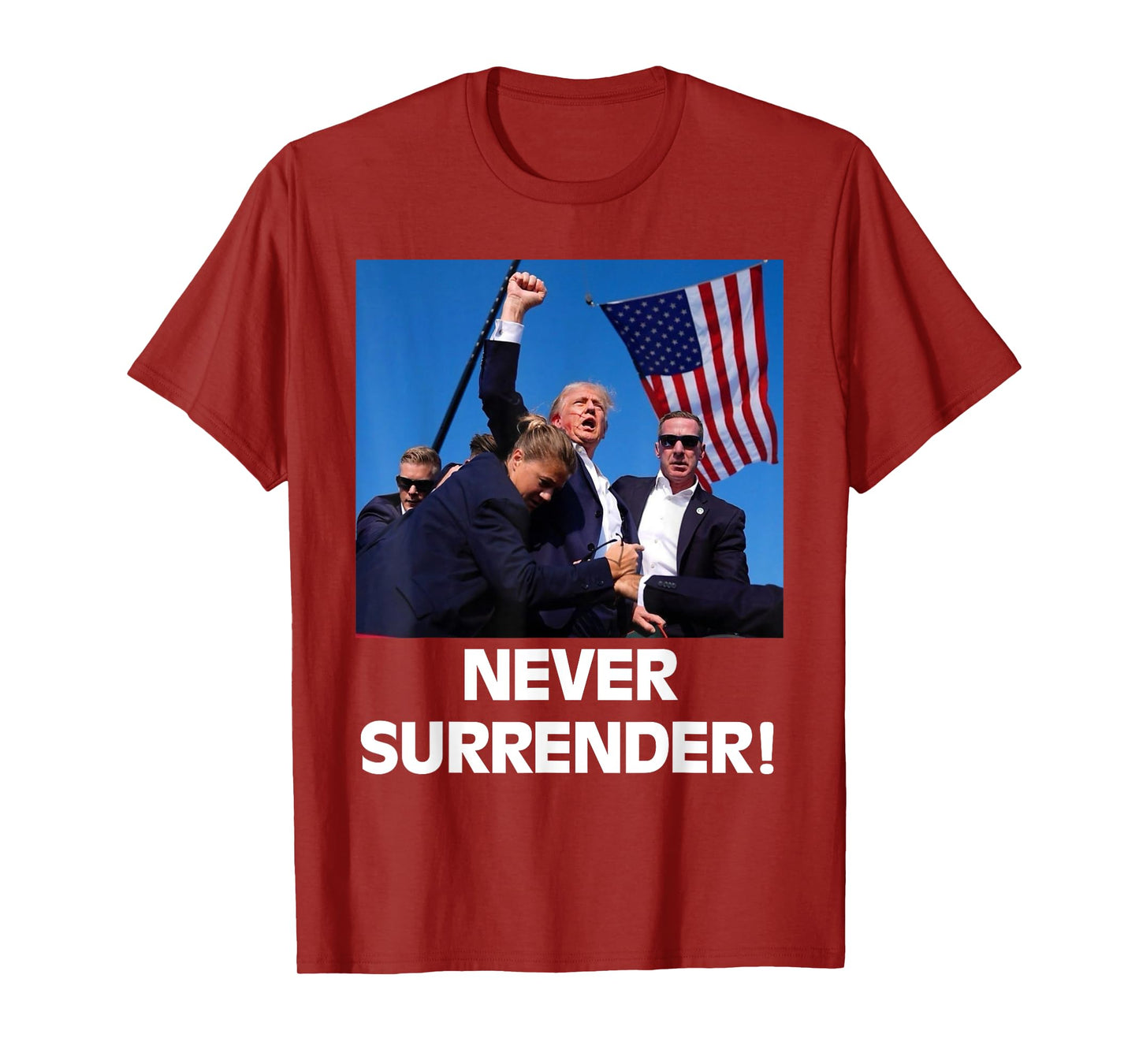 Pray for President Trump, Never Surrender ,God bless Trump T-Shirt