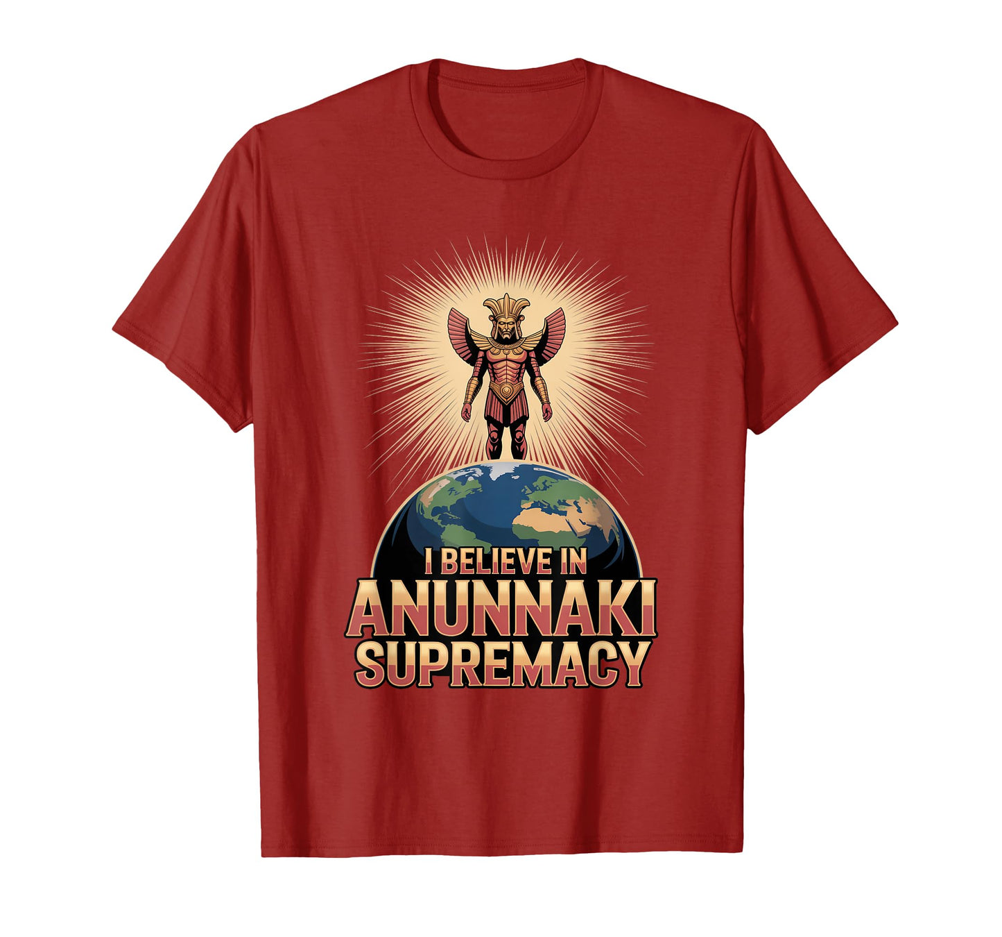 Anunnaki Supremacy Believer Enki Sumerian Myth Origins T-Shirt