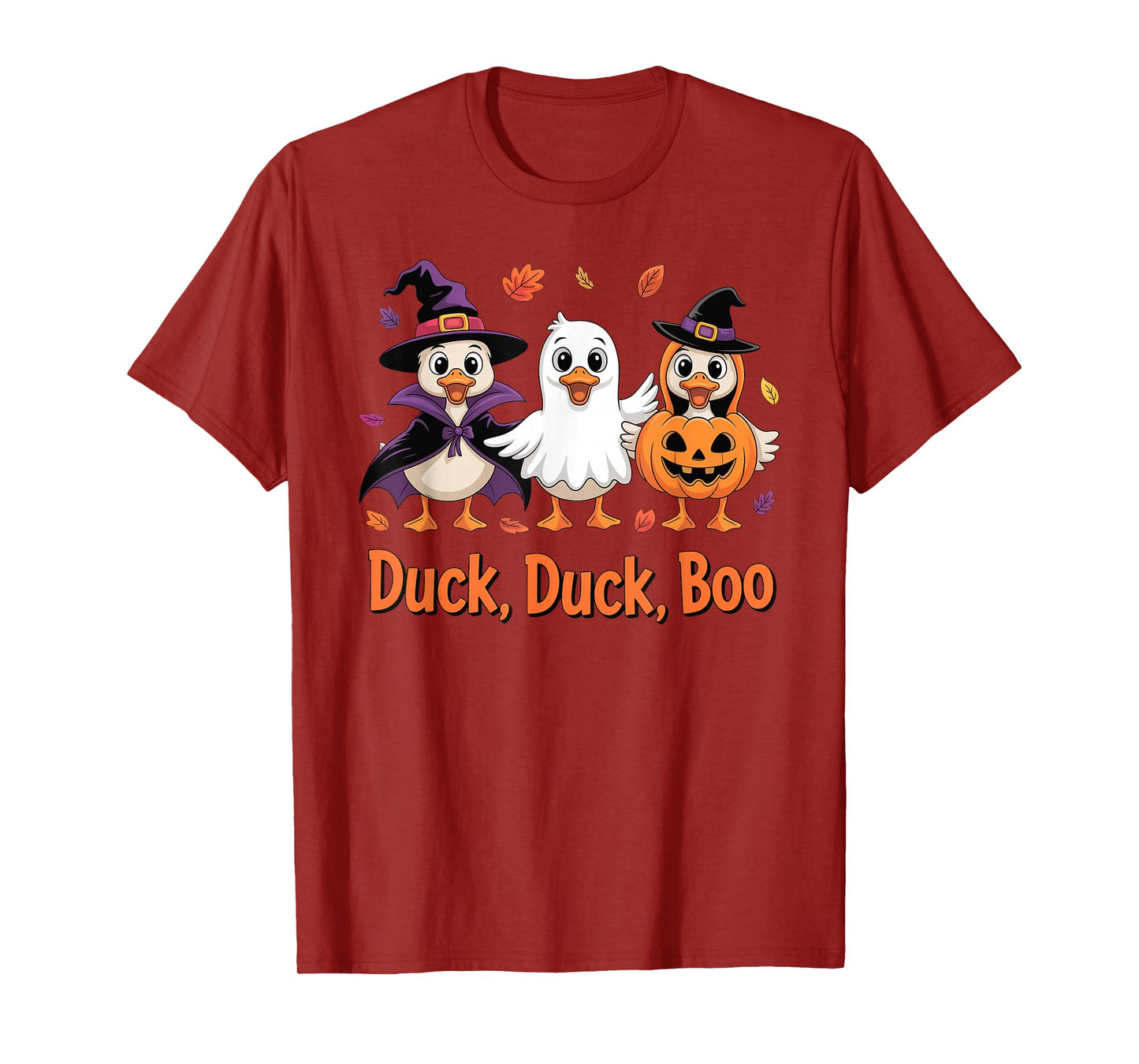 Duck Duck Boo Funny Halloween Costume Duck T-Shirt
