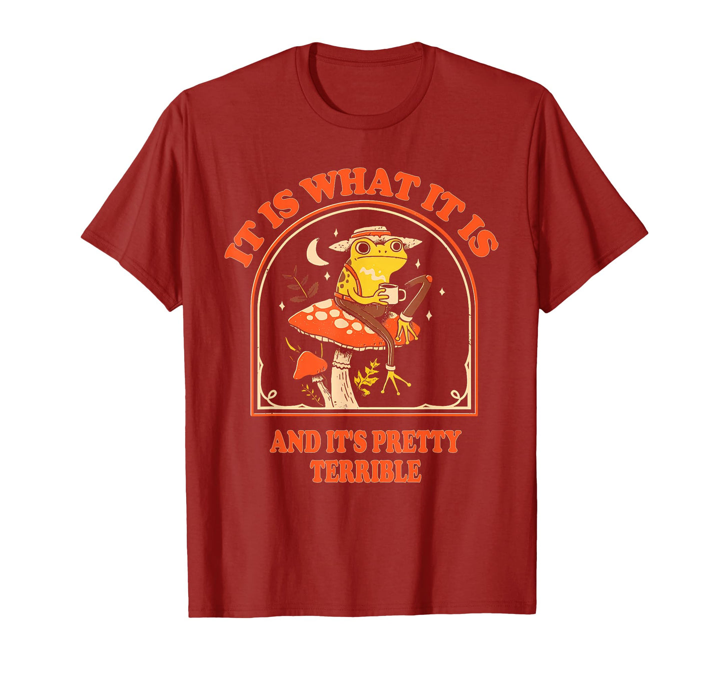 It Is What It Is And It's Pretty Terrible Funny design T-Shirt