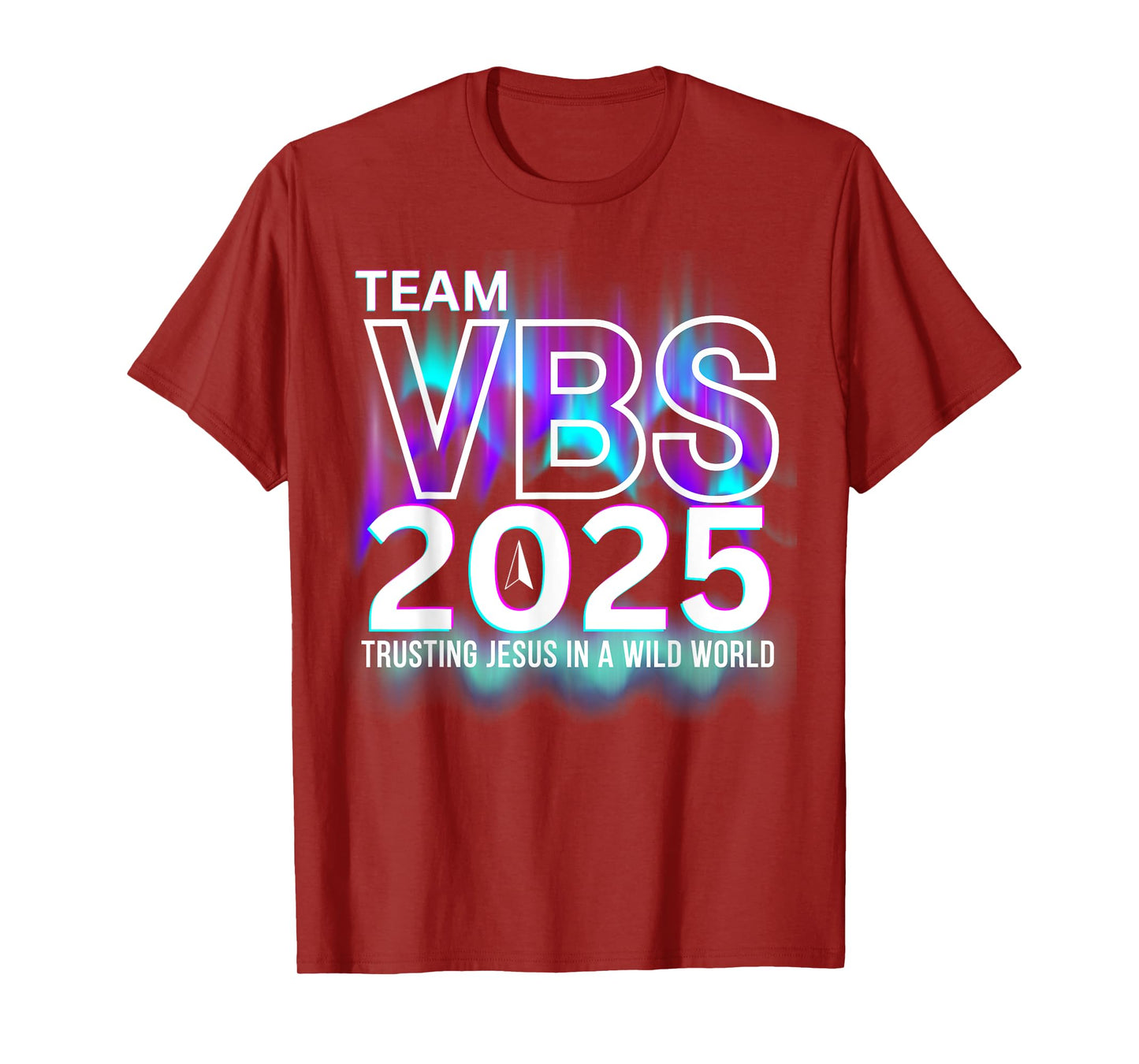 Team VBS 2025 Northern Lights Crew Fun Vacation Bible School T-Shirt