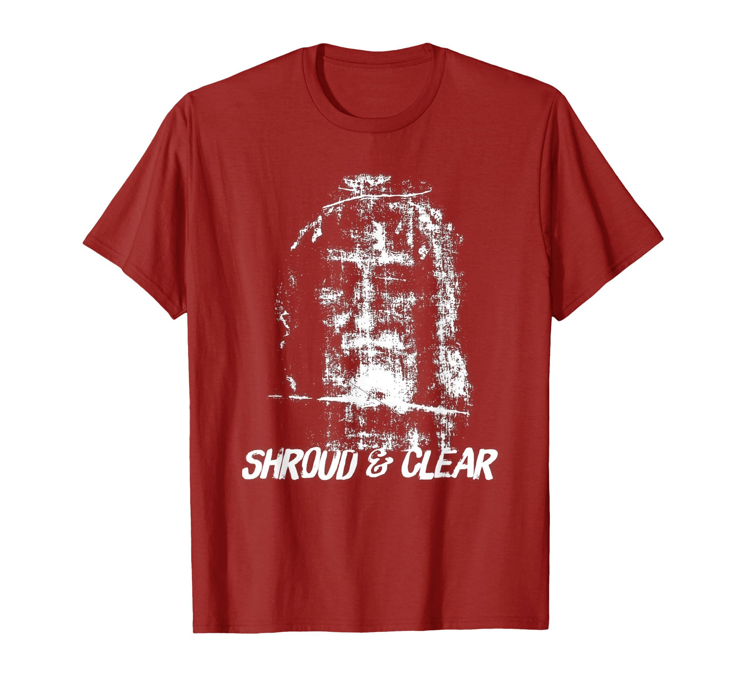Shroud Of Turin Face of Jesus Christ Catholic T-Shirt