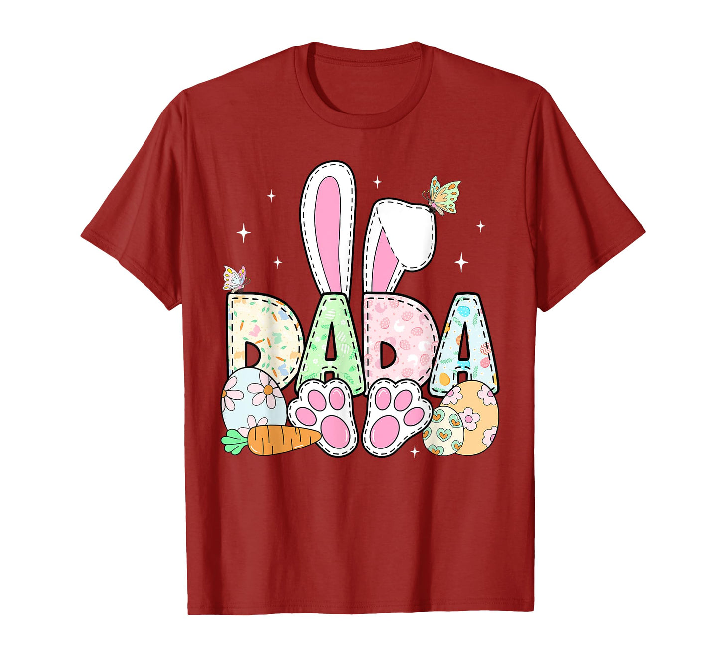 Easter Bunny Dada Spring Eggs Hunting Family Matching Easter T-Shirt
