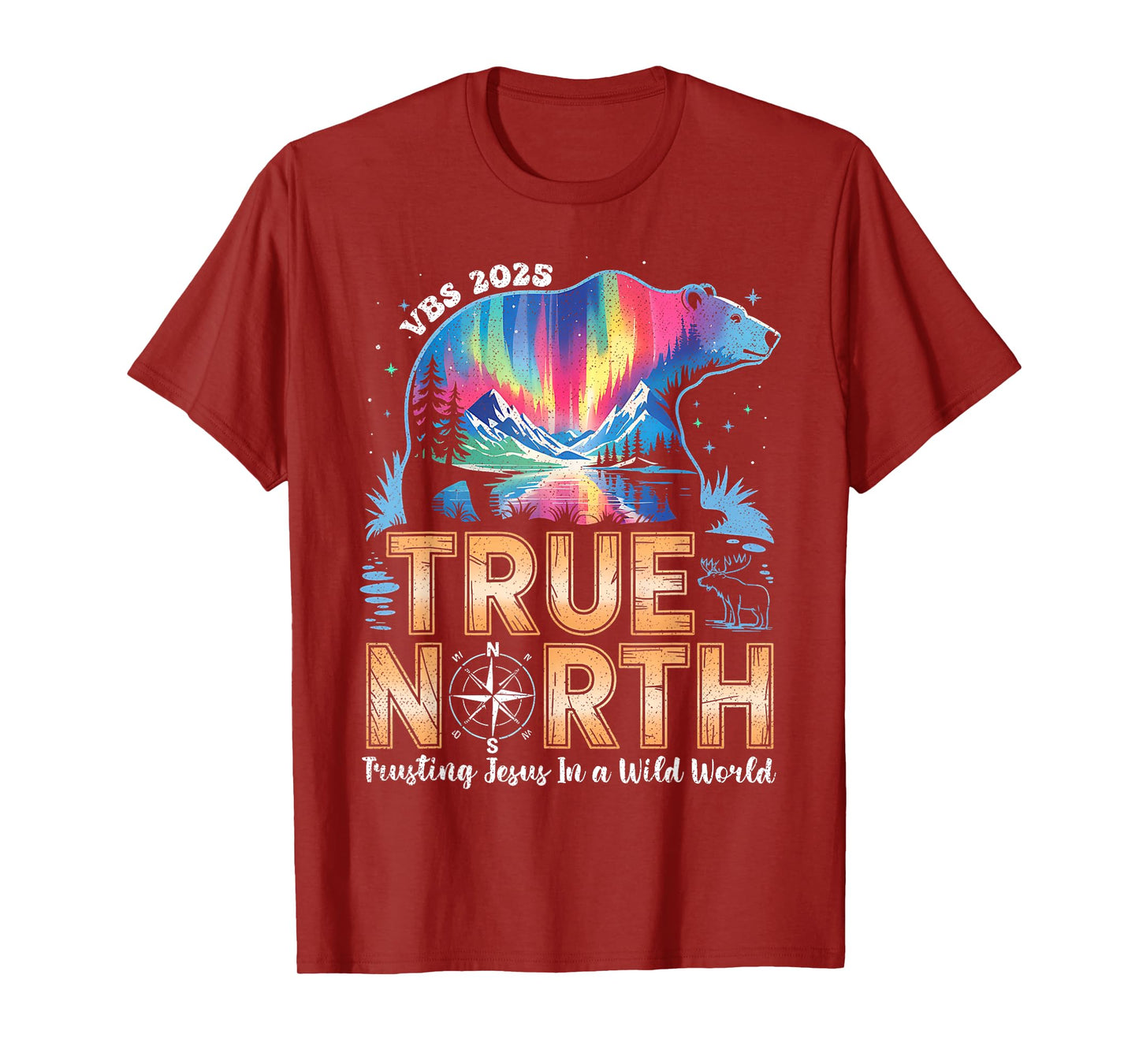 True North VBS Trusting Jesus In A Wild World Summer Camp T-Shirt