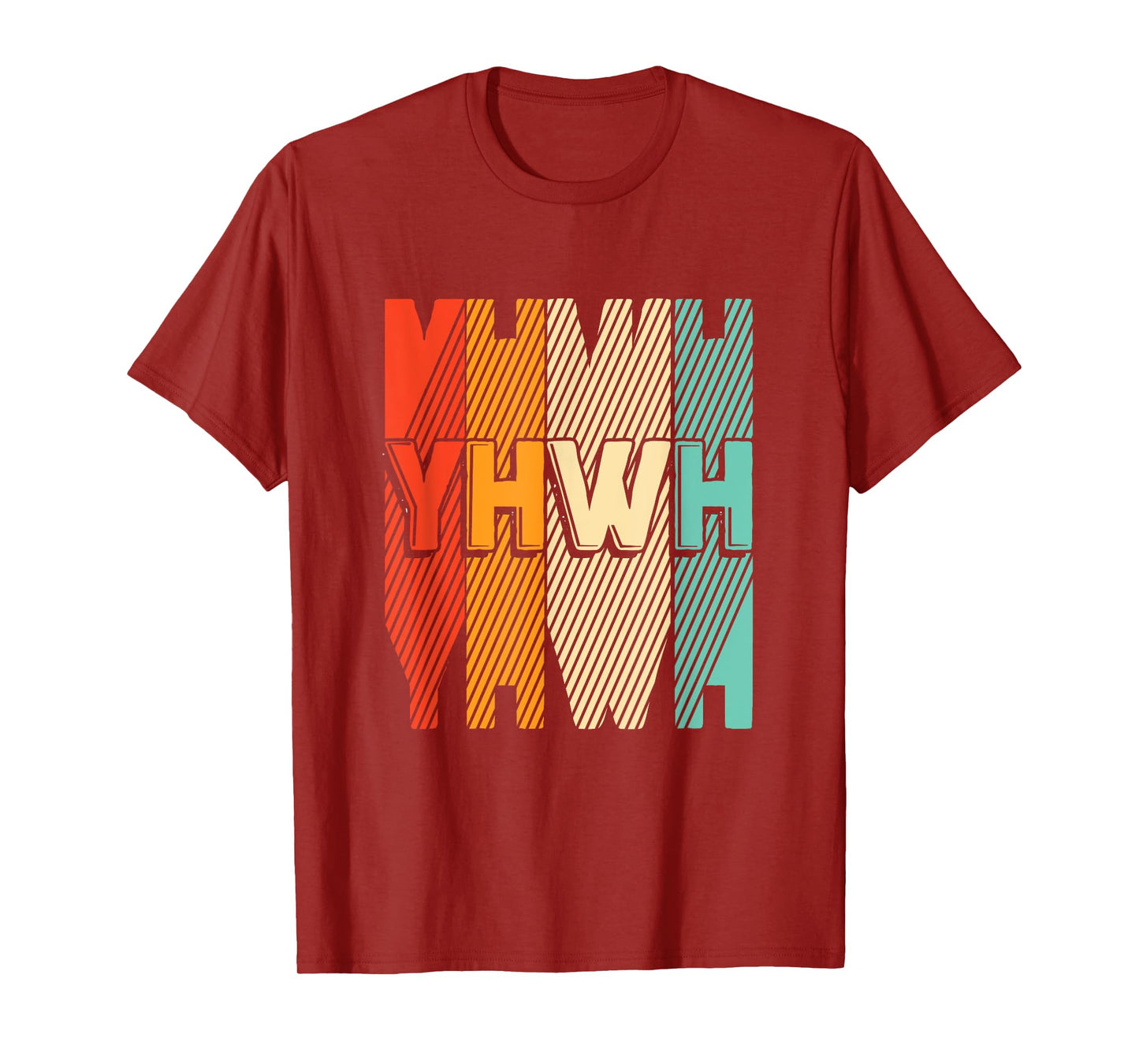 Retro Vintage Paleo Hebrew God Of Israel Yahweh Yhwh T-Shirt