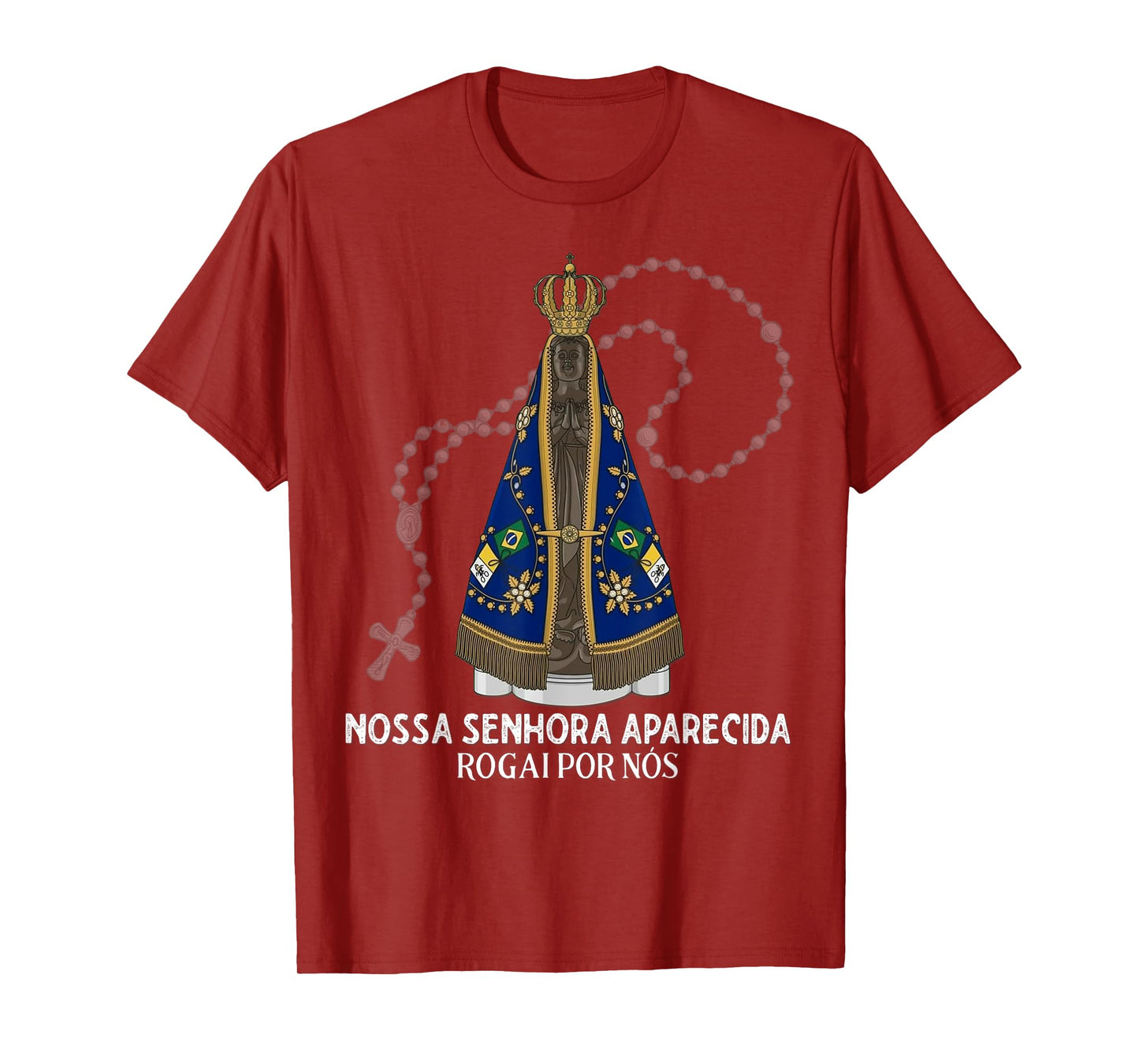 Nuestra Señora de Aparecida Pilgrimage Marian Catholic T-Shirt