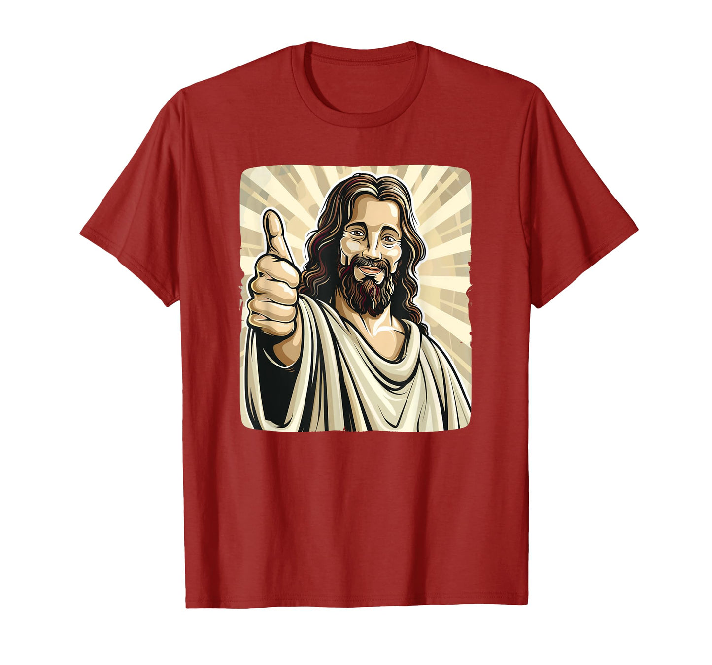 Funny thumb up with Jesus Christ Costume T-Shirt