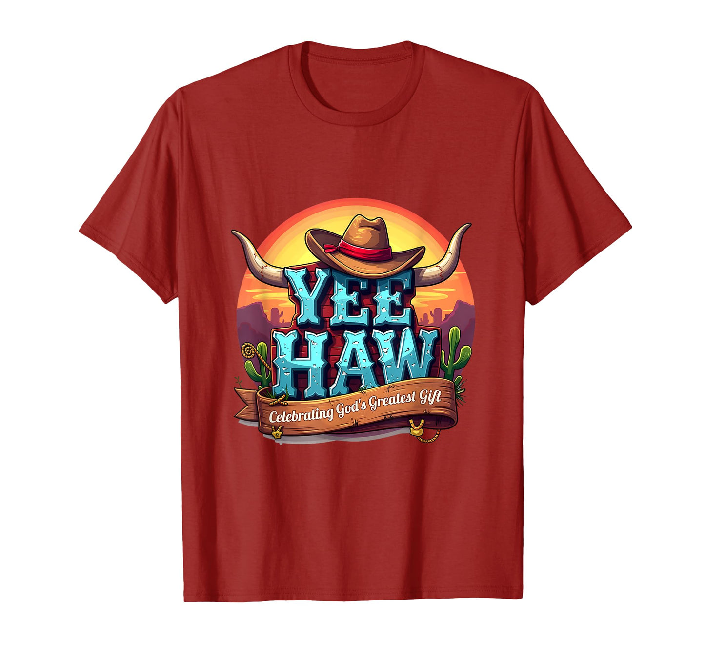Celebrating Greatest Camp Youth Yee Haw VBS 2025 T-Shirt