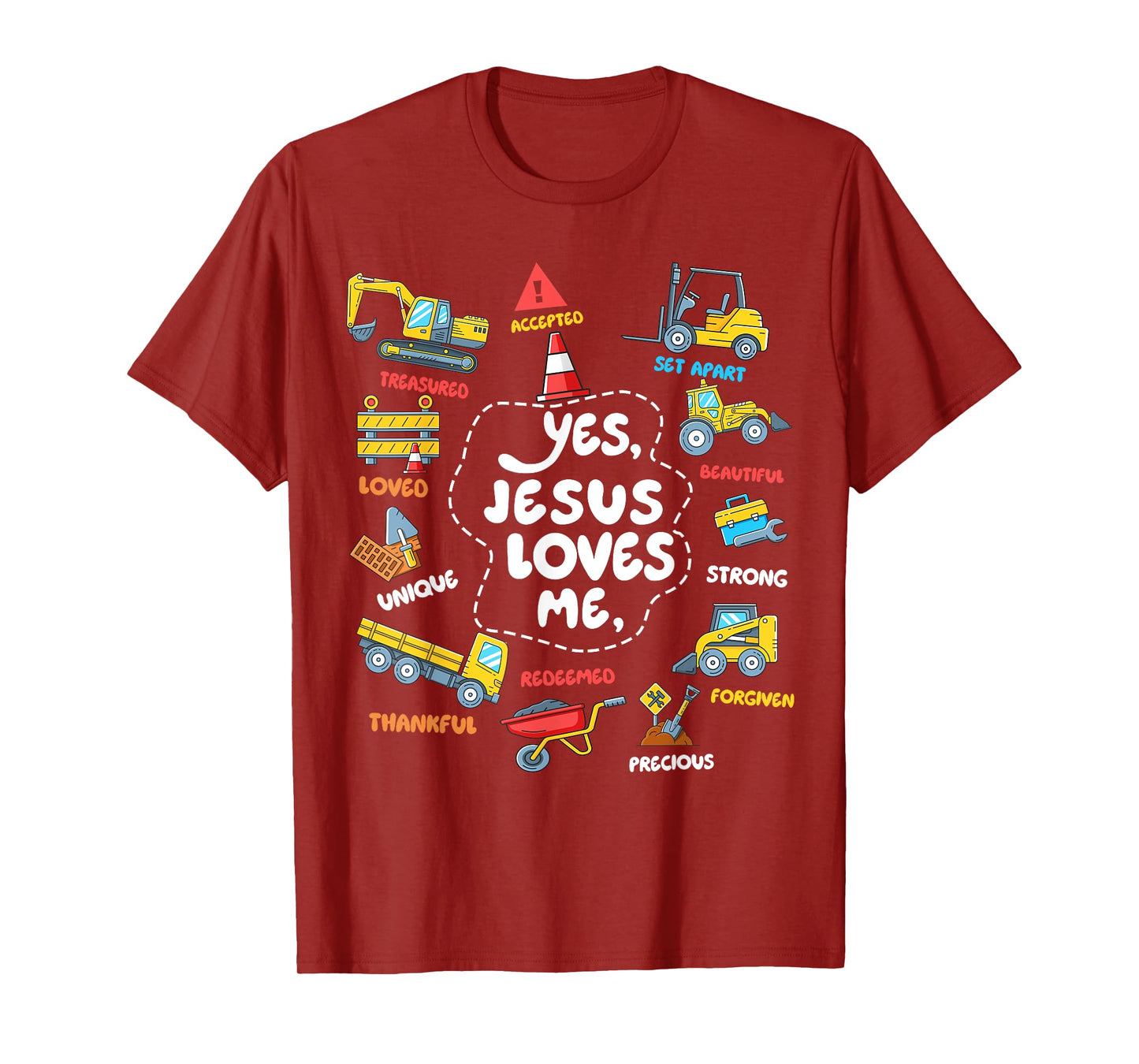 Christian Yes Jesus Loves Me Toddler Boy You God Son Brother T-Shirt