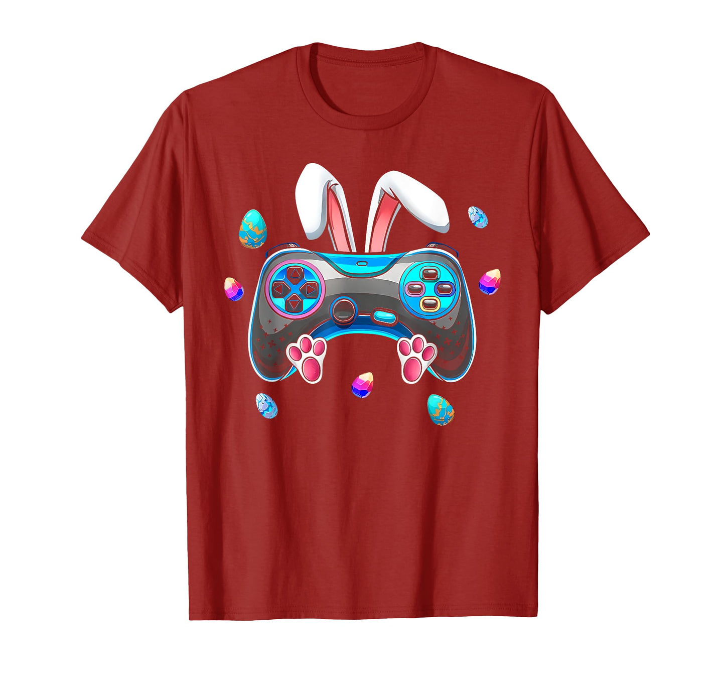 Easter Video Game Bunny Eggs Gaming Gamer Boys Men Teen Kids T-Shirt