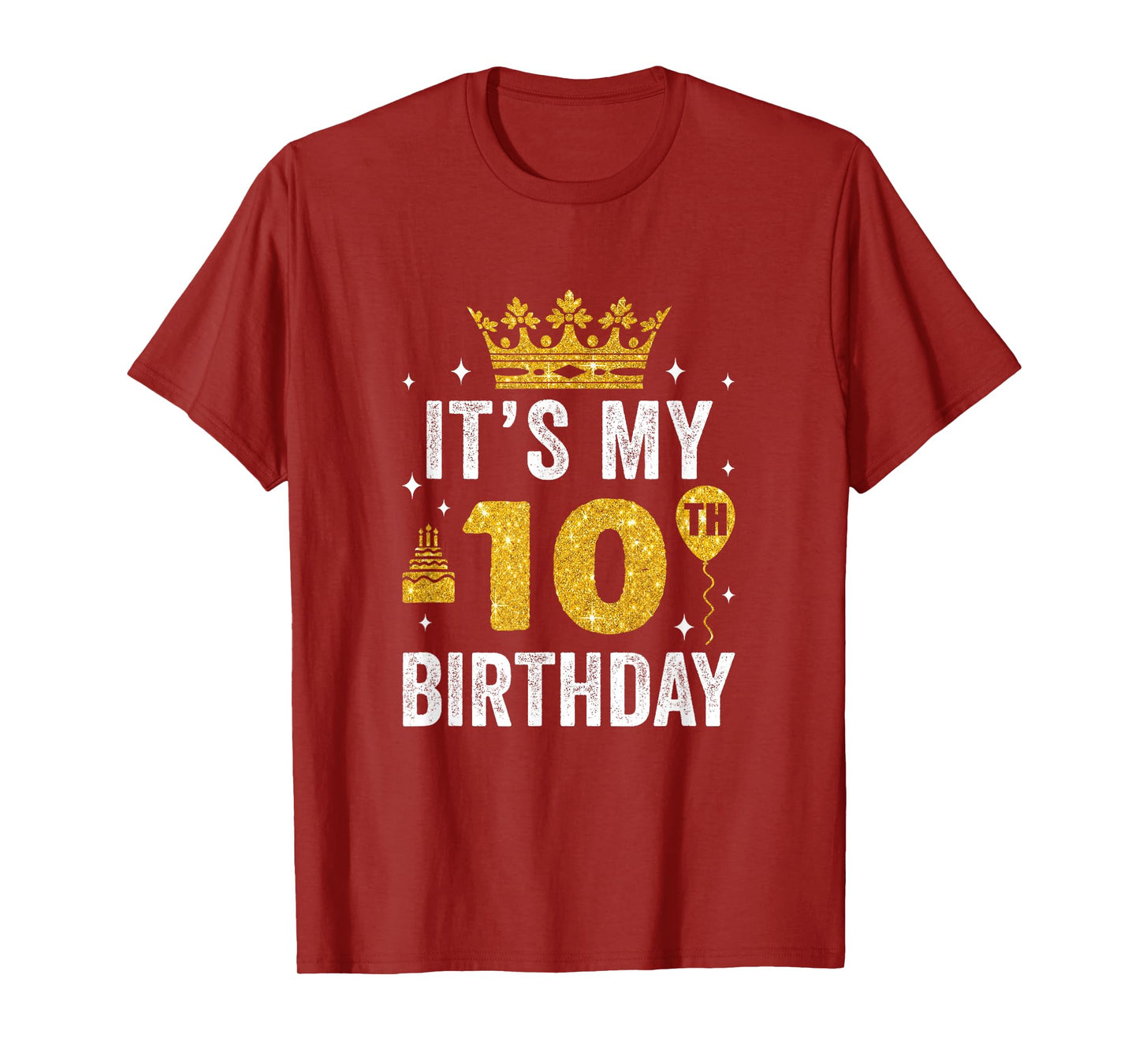 It's My 10Th Birthday Idea For 10 Years Boys And Girls T-Shirt