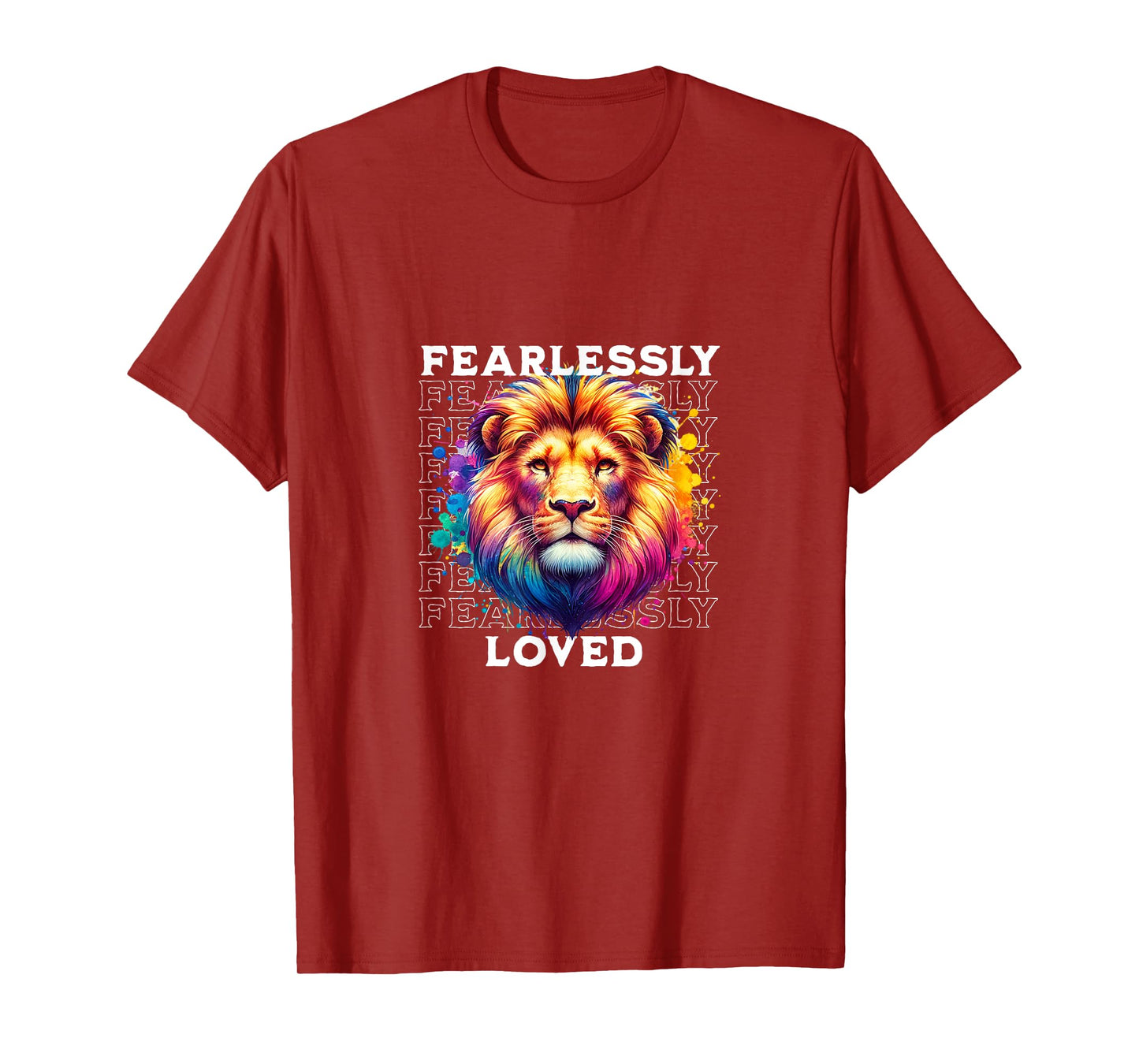 Fearlessly Loved Christianity Christian T-Shirt