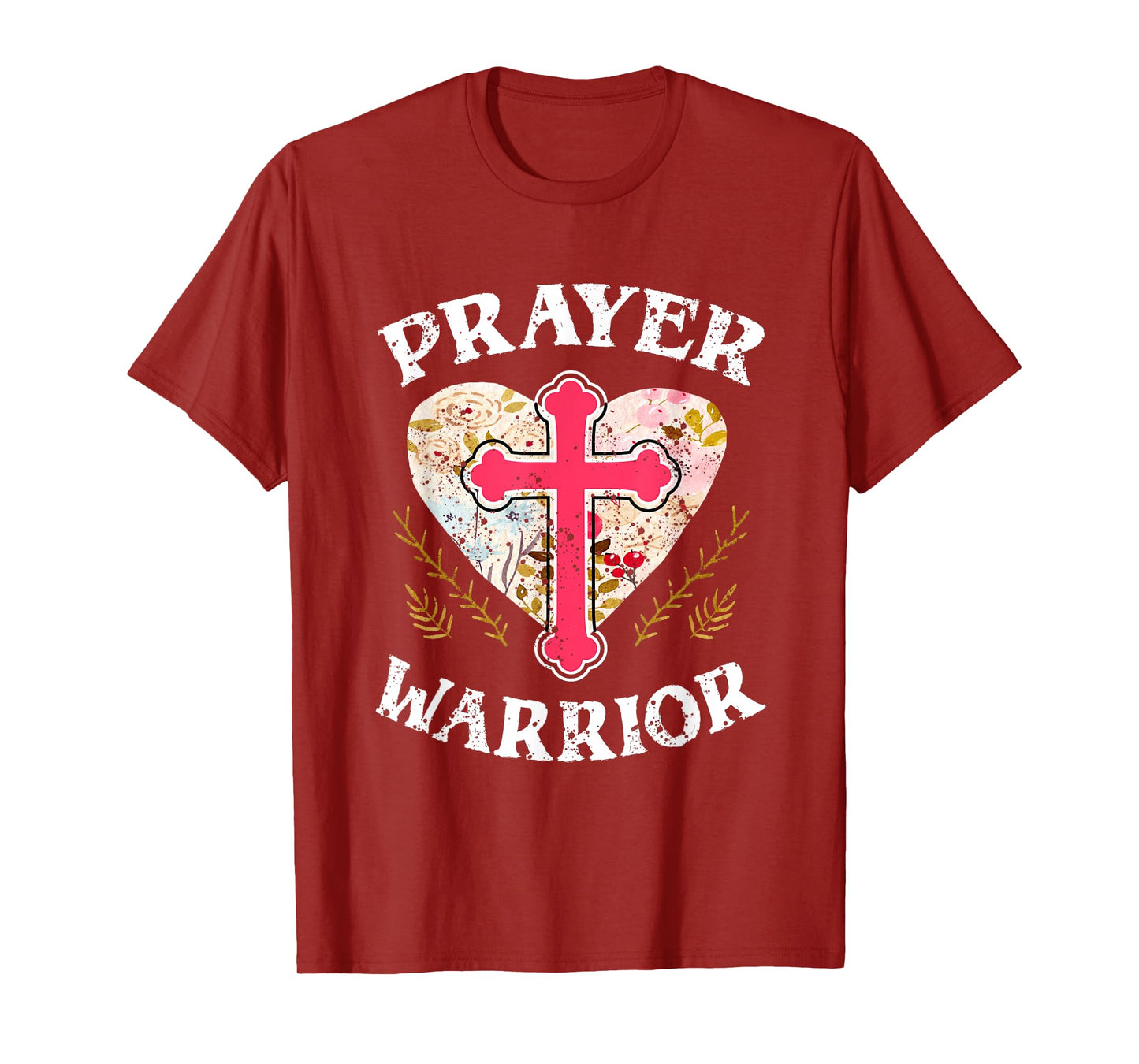 Religion Christian Prayer Warrior Spiritual Faith Jesus Gift T-Shirt