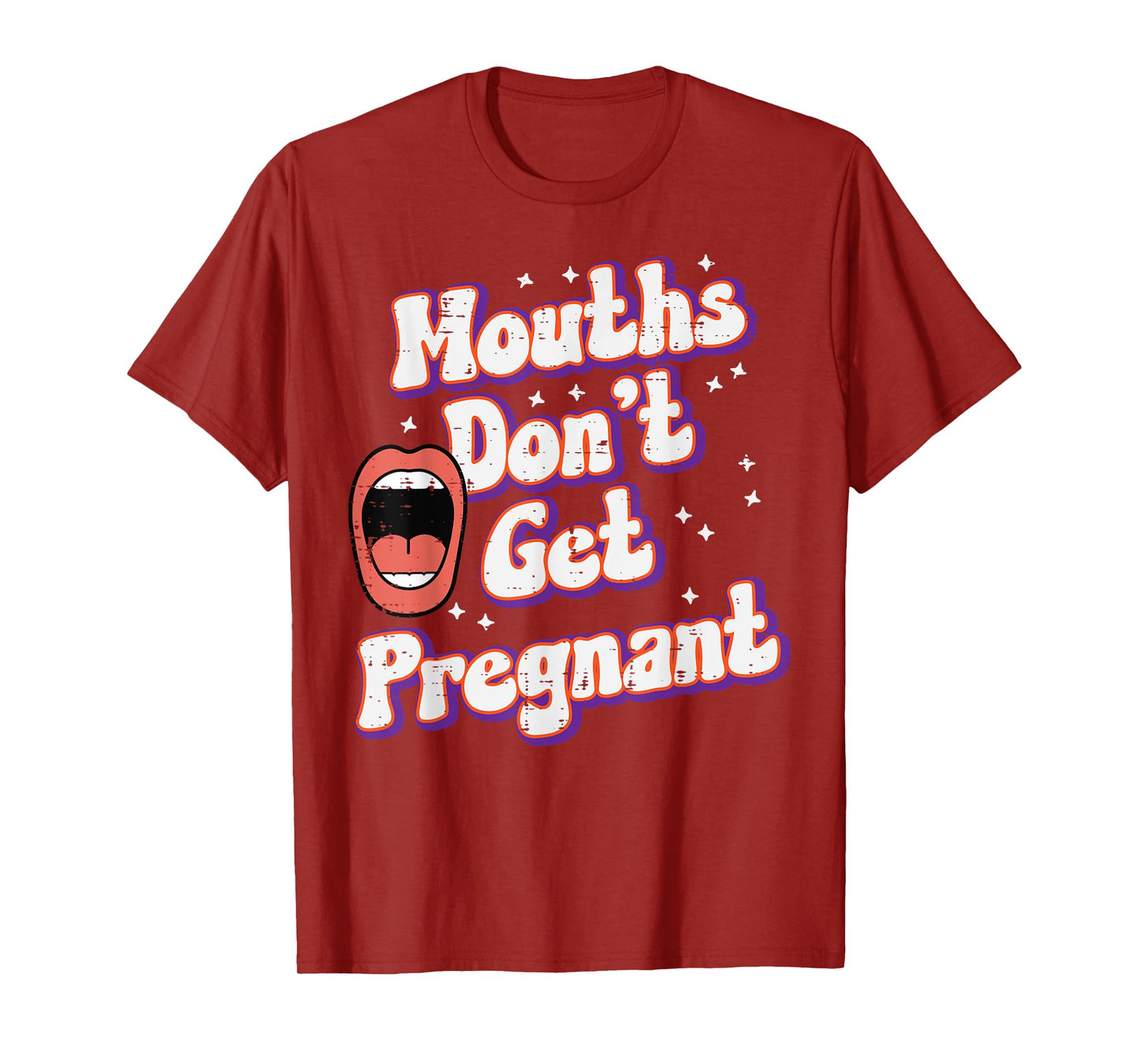 Inappropriate Mouths Dont Get Funny Adult Humor Meme Women T-Shirt