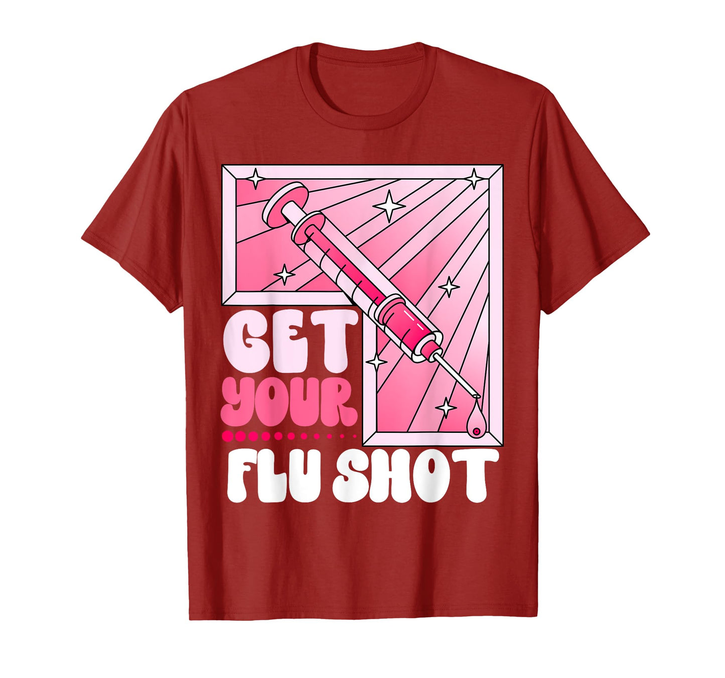 flu shot nurse medical assistant nursing flu cold season cna T-Shirt