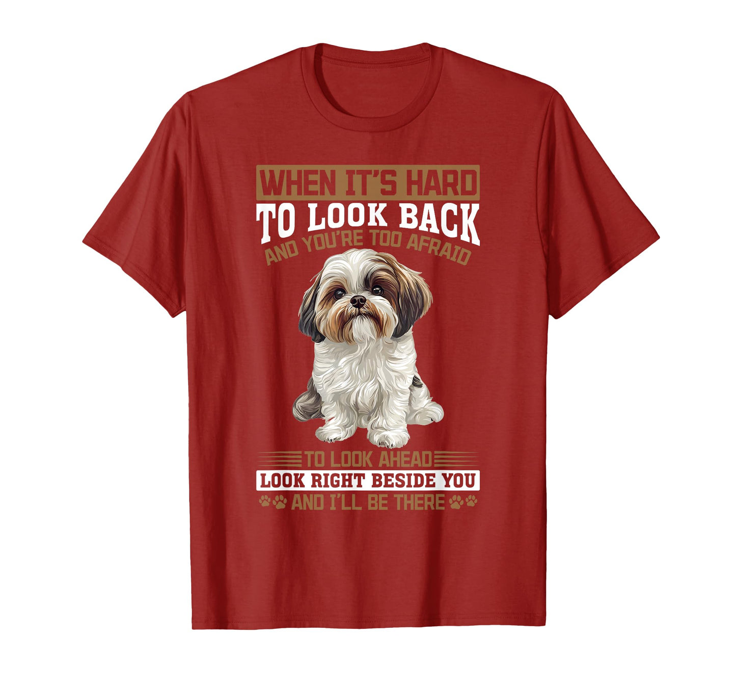 Shih Tzu Dog Owner T-Shirt for Men Women Kids