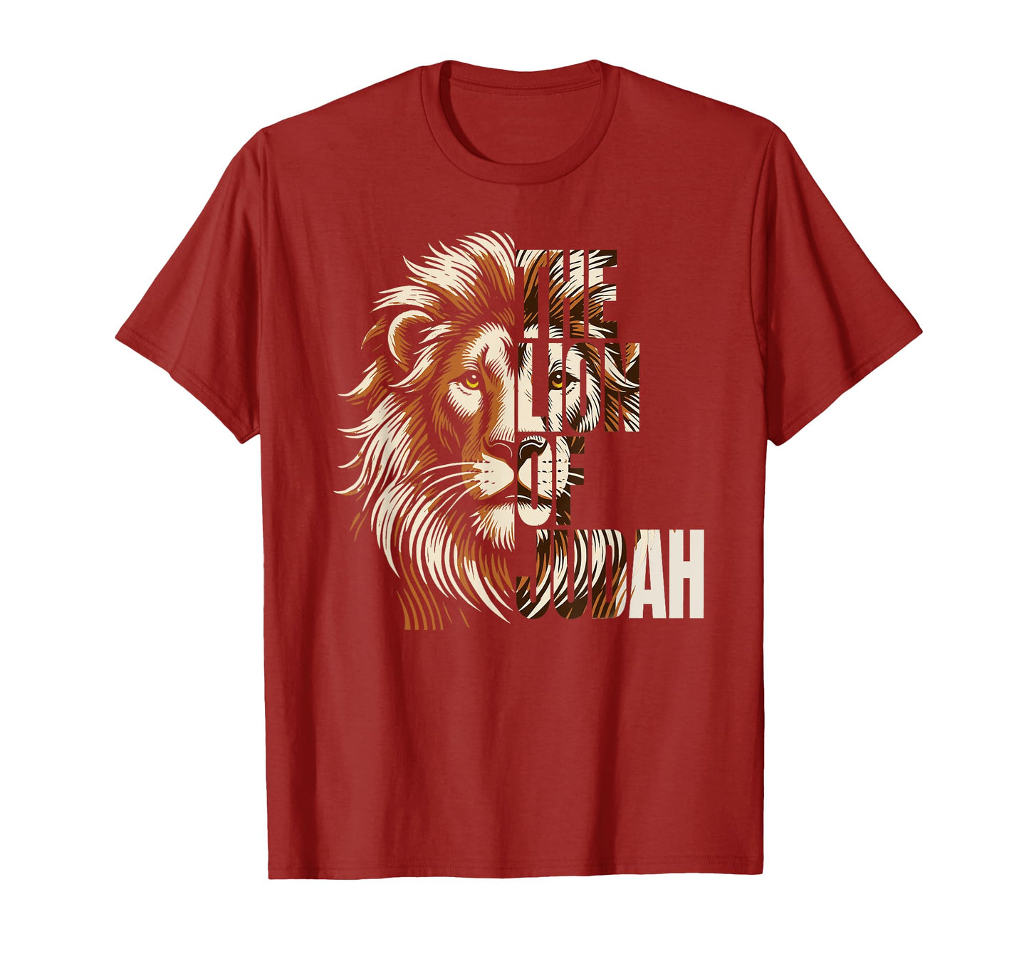 Lion of Judah Christian Jesus Faith | Mens & Womens Gift T-Shirt