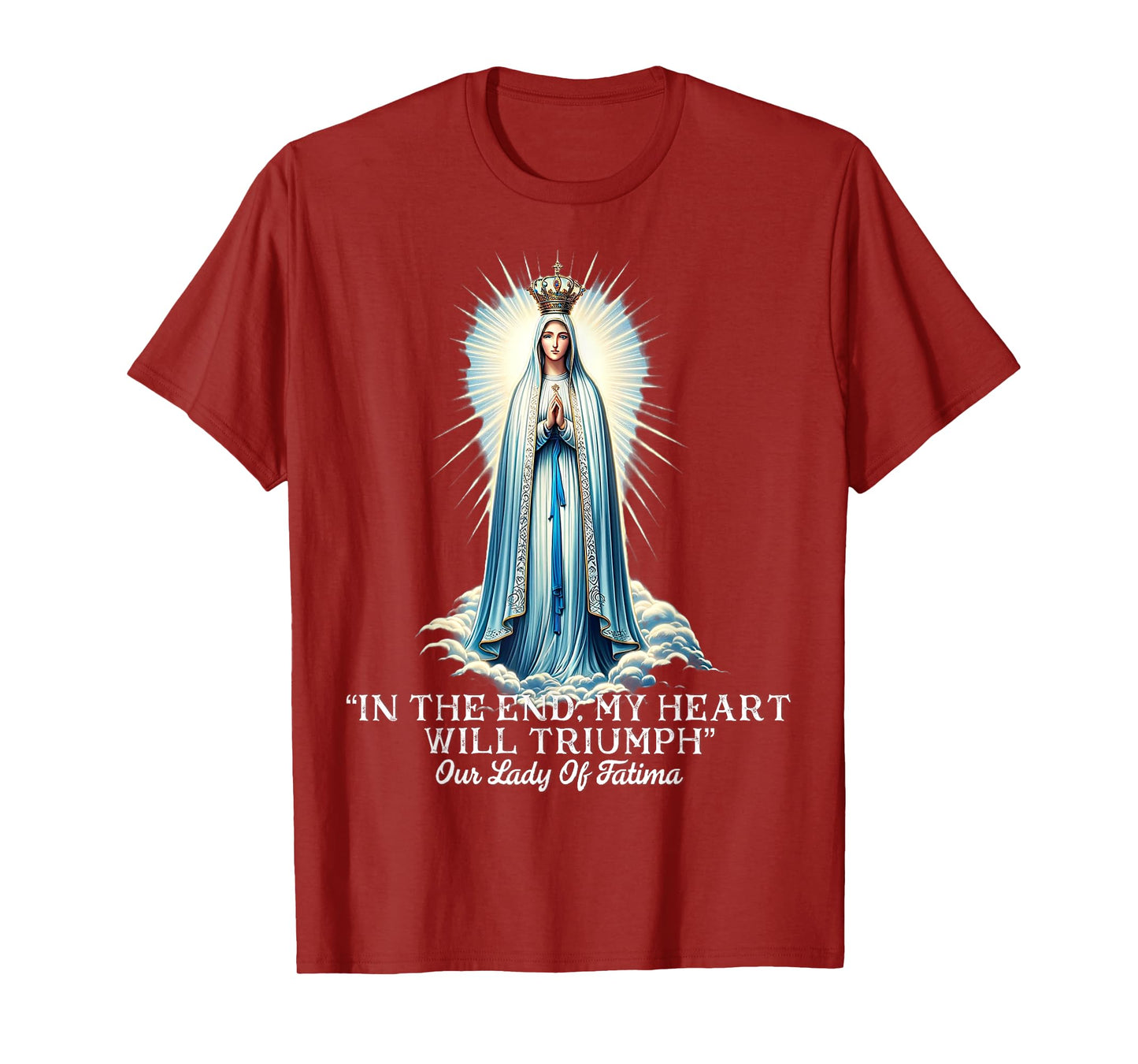 Our Lady of Fatima Marian Catholic T-Shirt