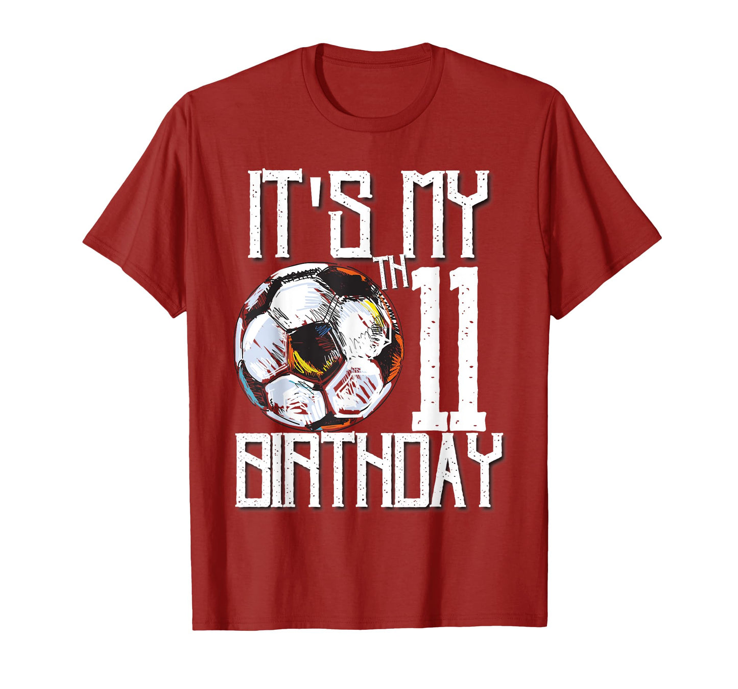 It's My 11th Birthday Soccer Player 11th Birthday Player T-Shirt