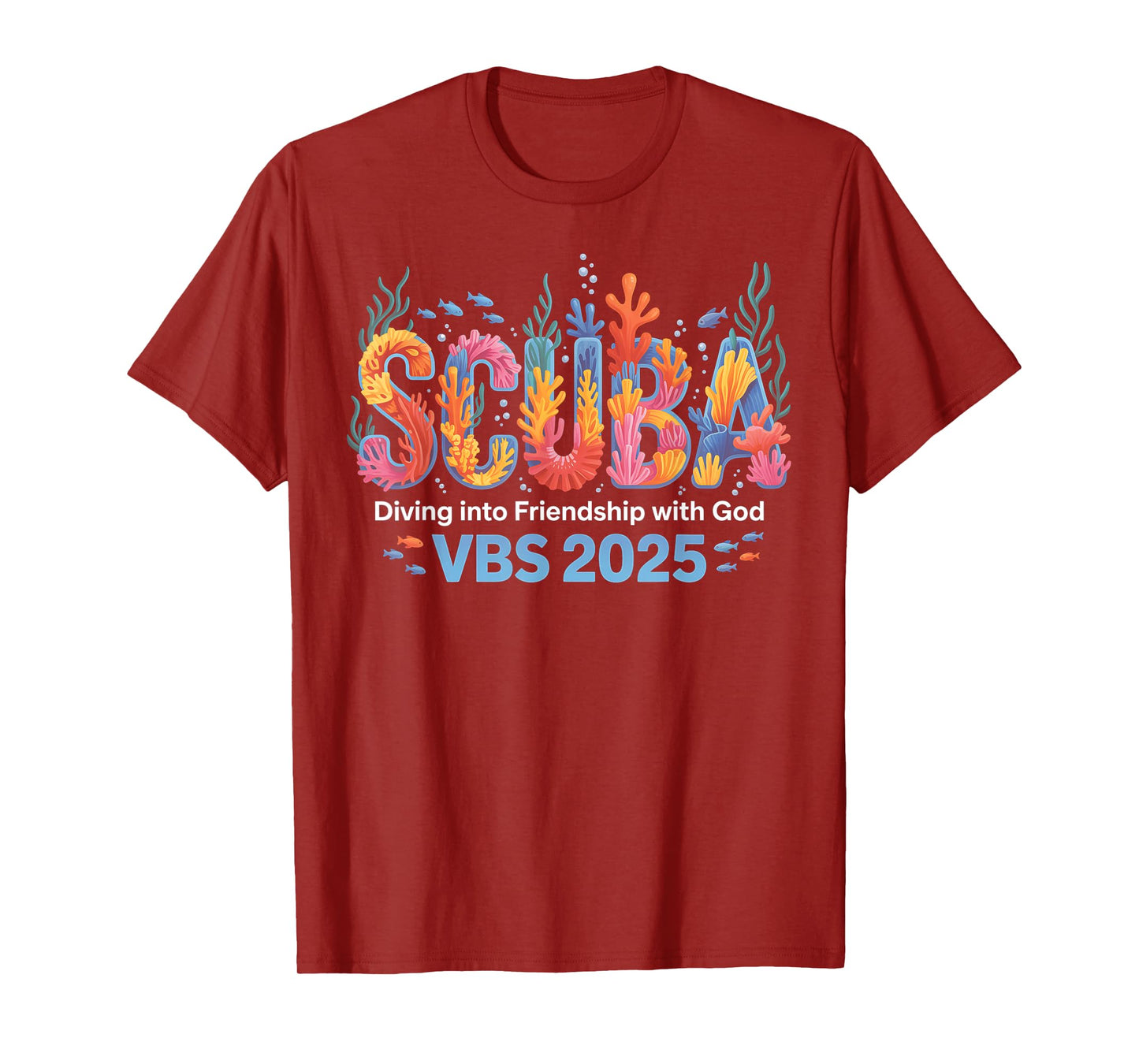 2025 Vacation Bible School Diving Into Friendship Scuba VBS T-Shirt