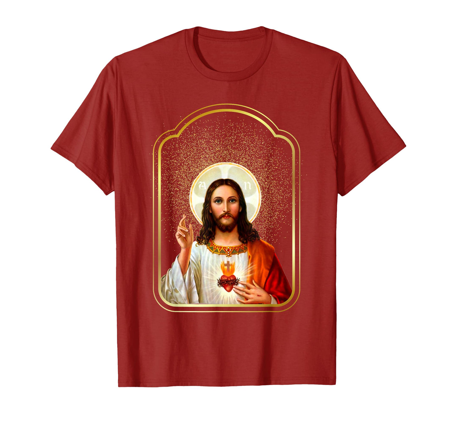 Sacred Heart of Jesus Christ Catholic Immaculate Heart Jesús T-Shirt